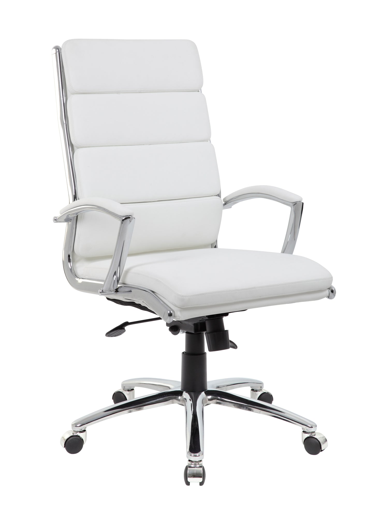 Boss Executive CaressoftPlus Chair with Metal Chrome Finish