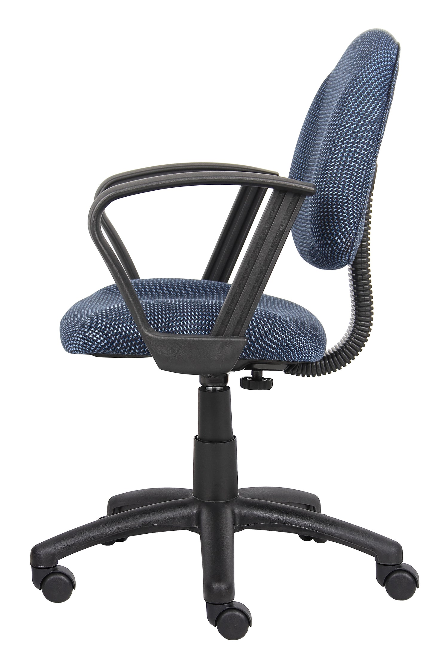 Boss Blue  Deluxe Posture Chair W/ Loop Arms image 8