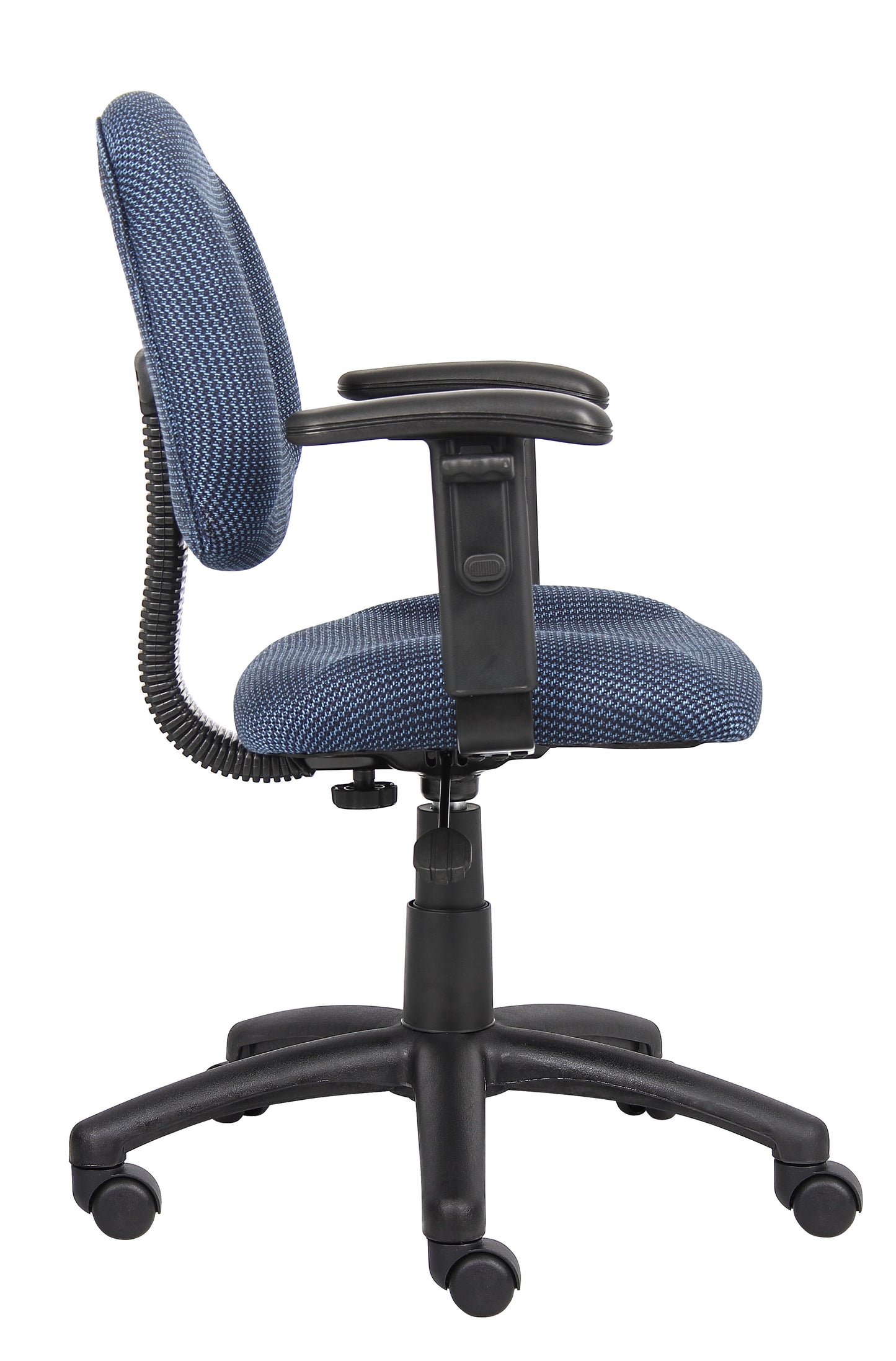Boss Blue  Deluxe Posture Chair W/ Adjustable Arms image 8