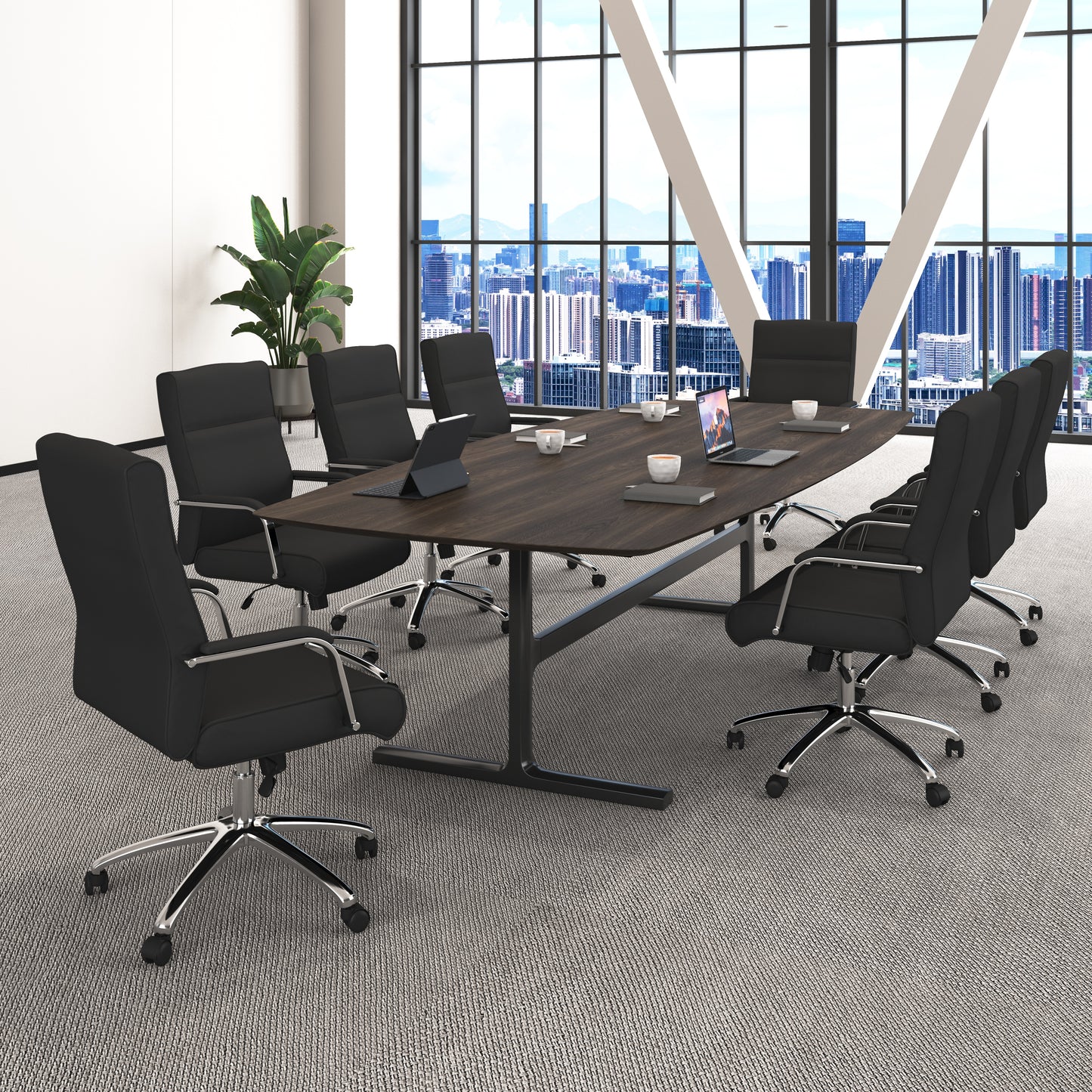 Boss Modern Executive Conference Chair - Black image 2