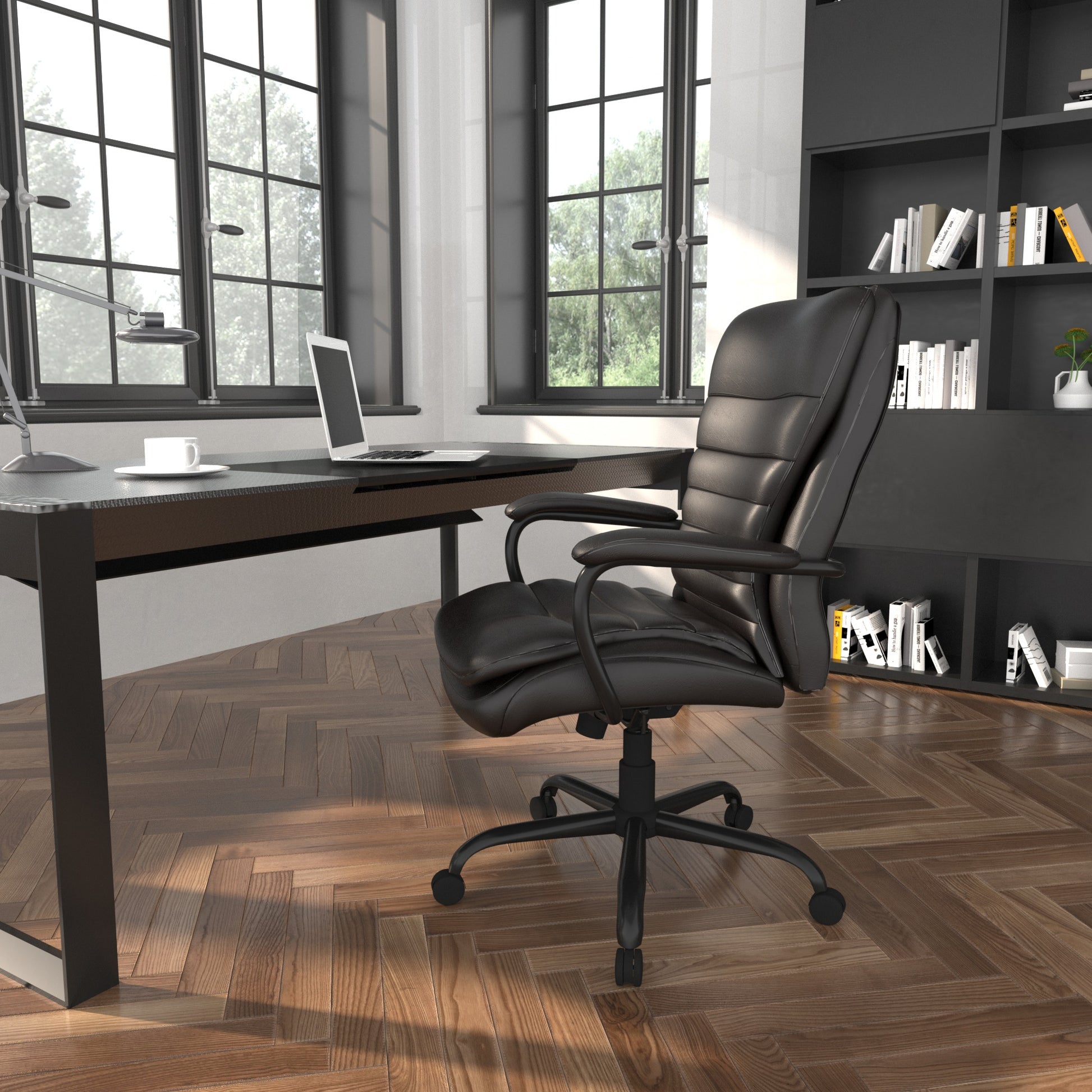 Boss Heavy Duty Double Plush CaressoftPlus Chair - 400 Lbs. image 2