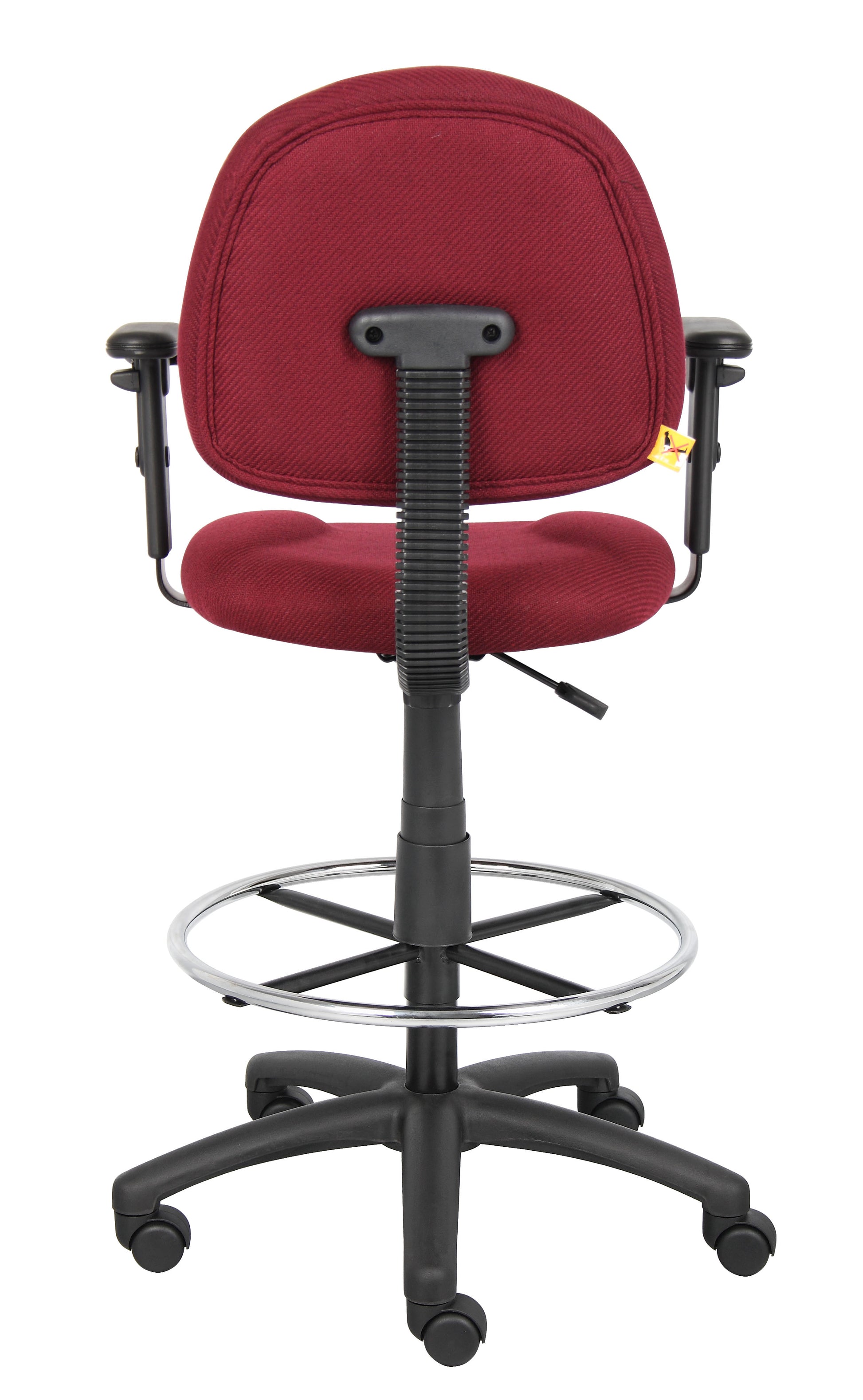 Boss Drafting Stool (B315-By) W/Footring And Adjustable Arms image 4