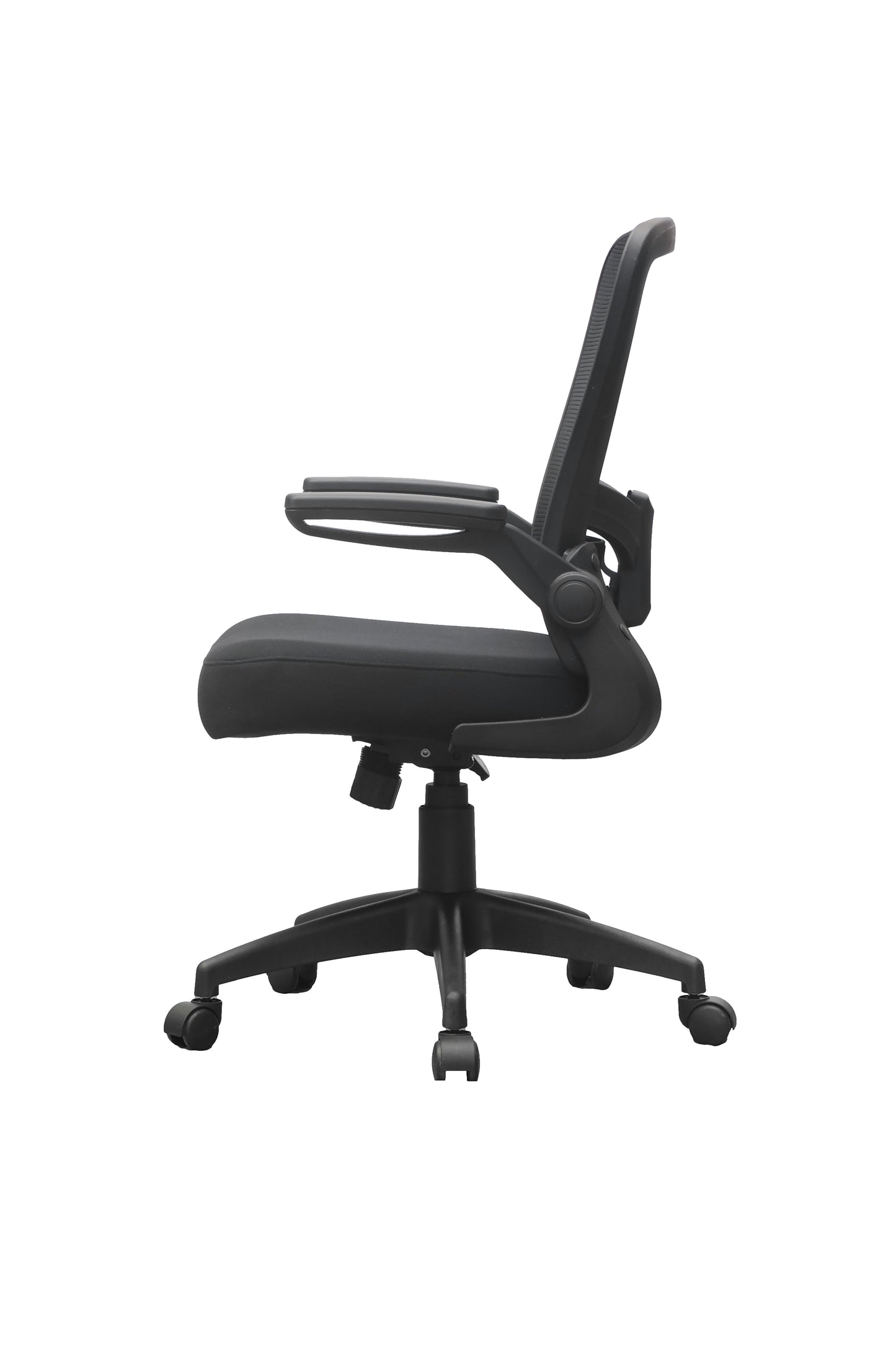 Boss Black Mesh, Flip Arm, Task Chair, Black Frame image 7