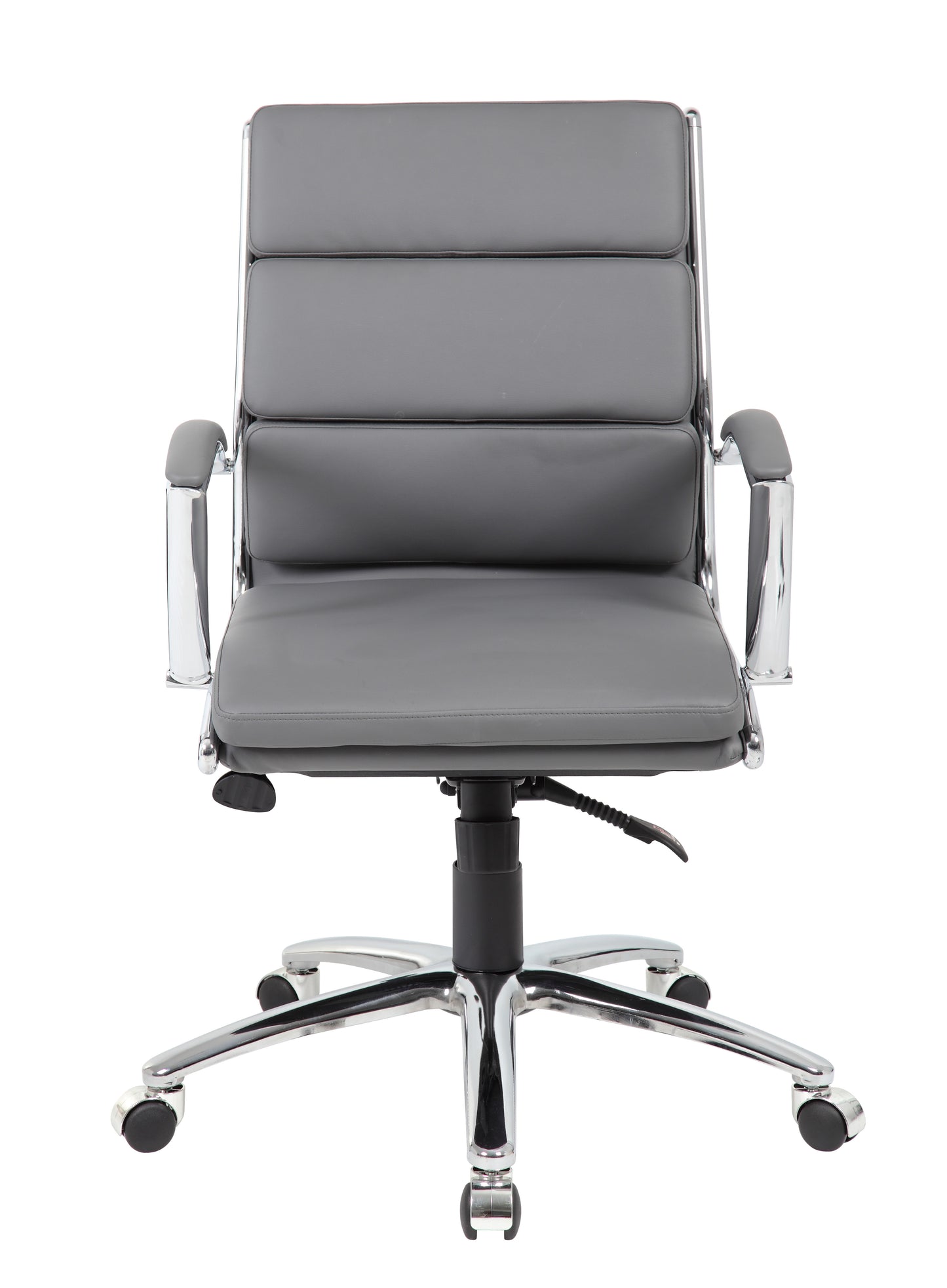 Boss Executive CaressoftPlus Chair with Metal Chrome Finish - Mid Back image 5