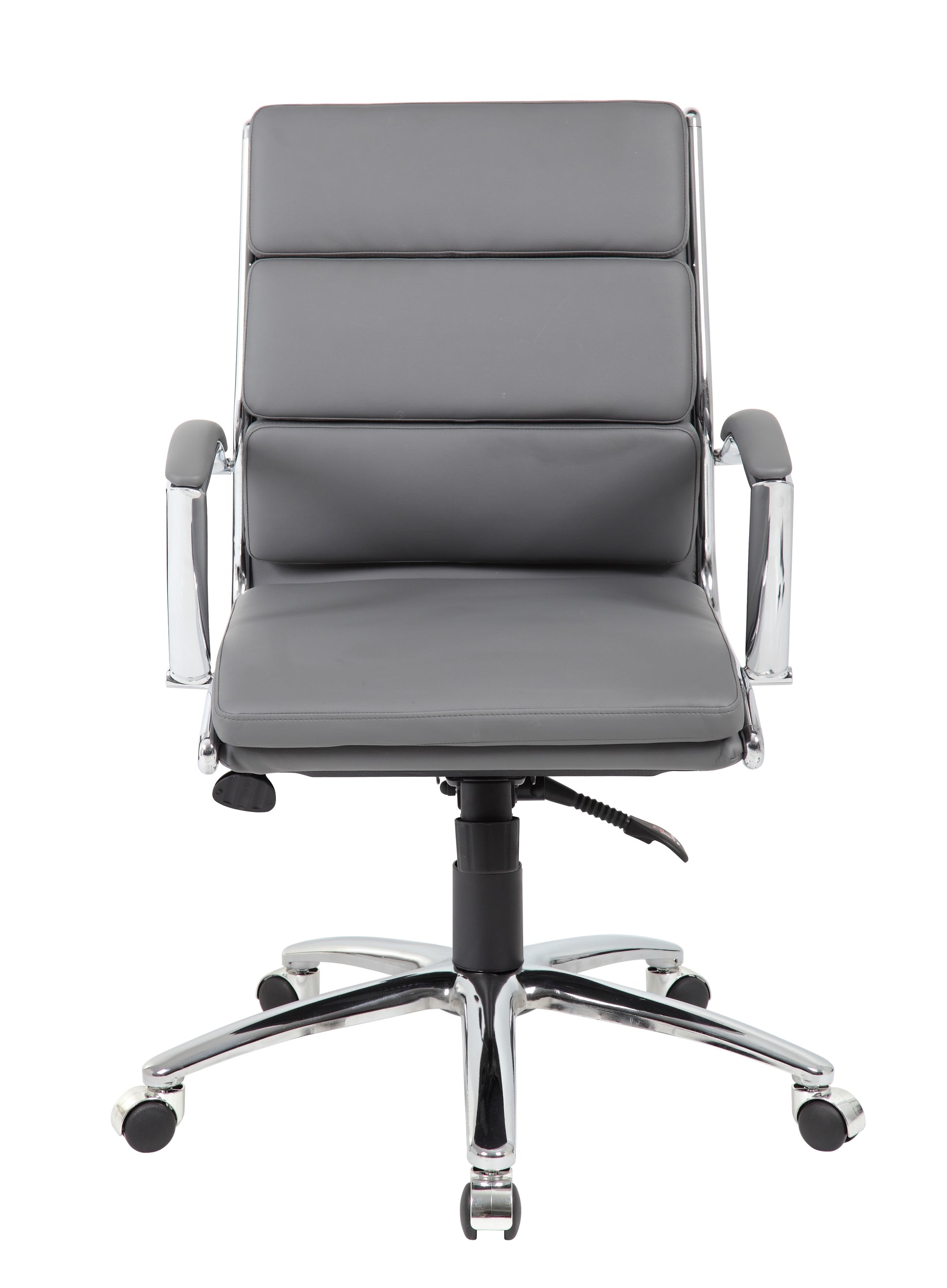 Boss Executive CaressoftPlus Chair with Metal Chrome Finish - Mid Back image 5