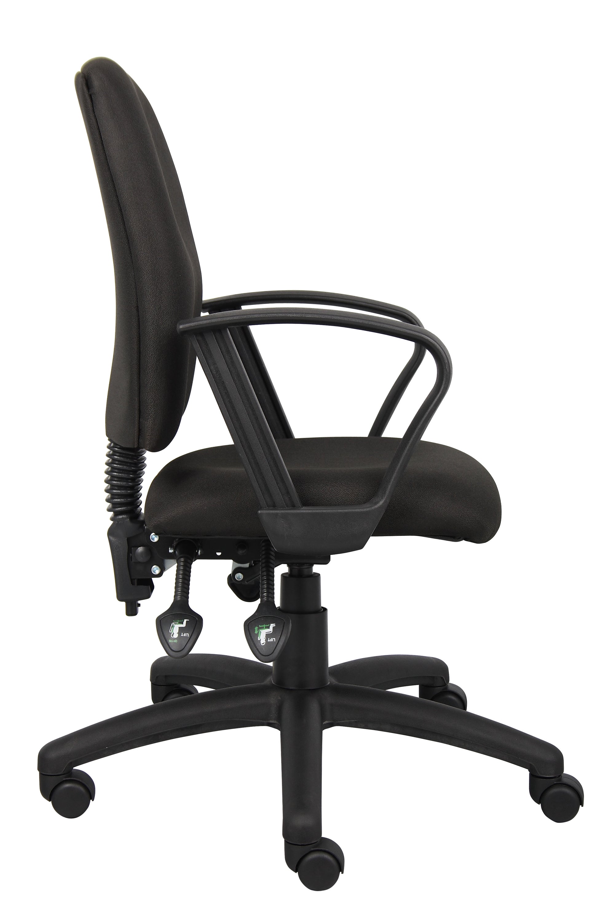 Boss Multi-Function Fabric Task Chair W/Loop Arms image 6