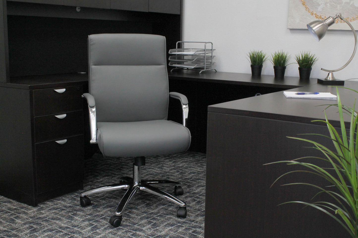 Boss Modern Executive Conference Chair - Grey image 2