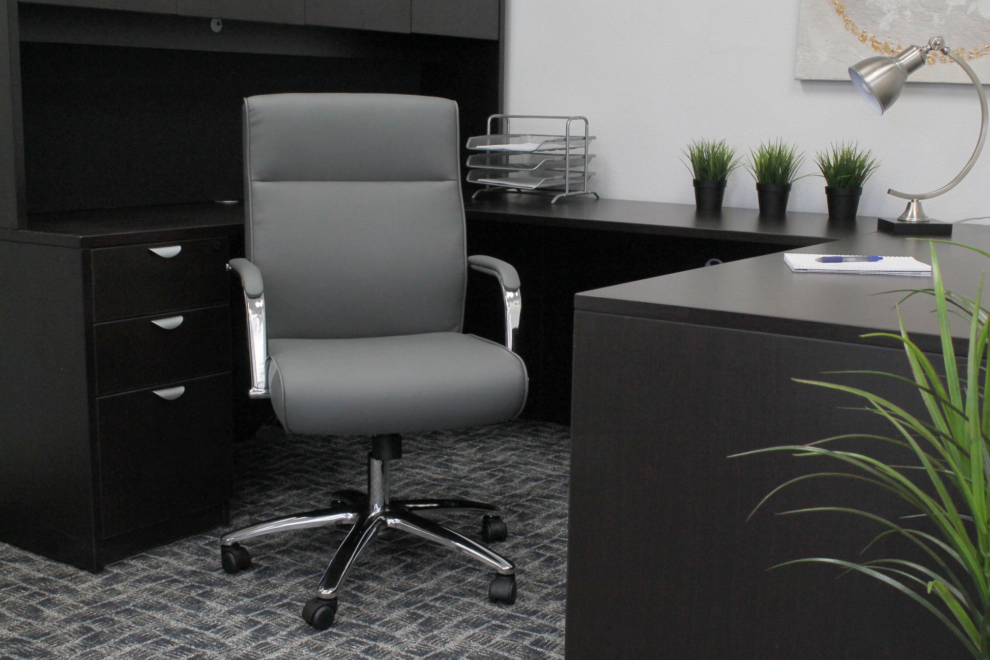 Boss Modern Executive Conference Chair - Grey image 2