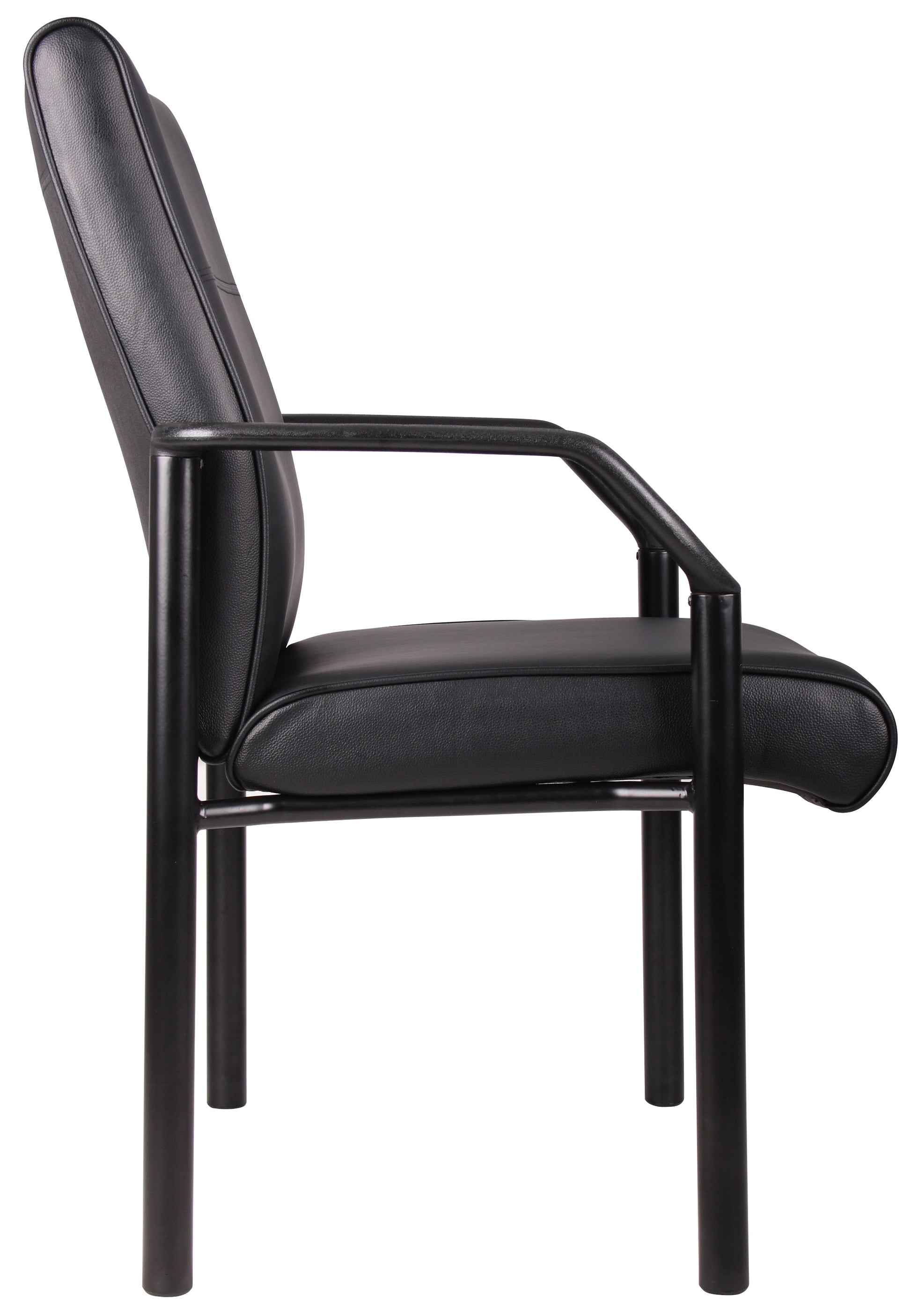 Boss Mid Back Guest Chair In LeatherPlus image 5