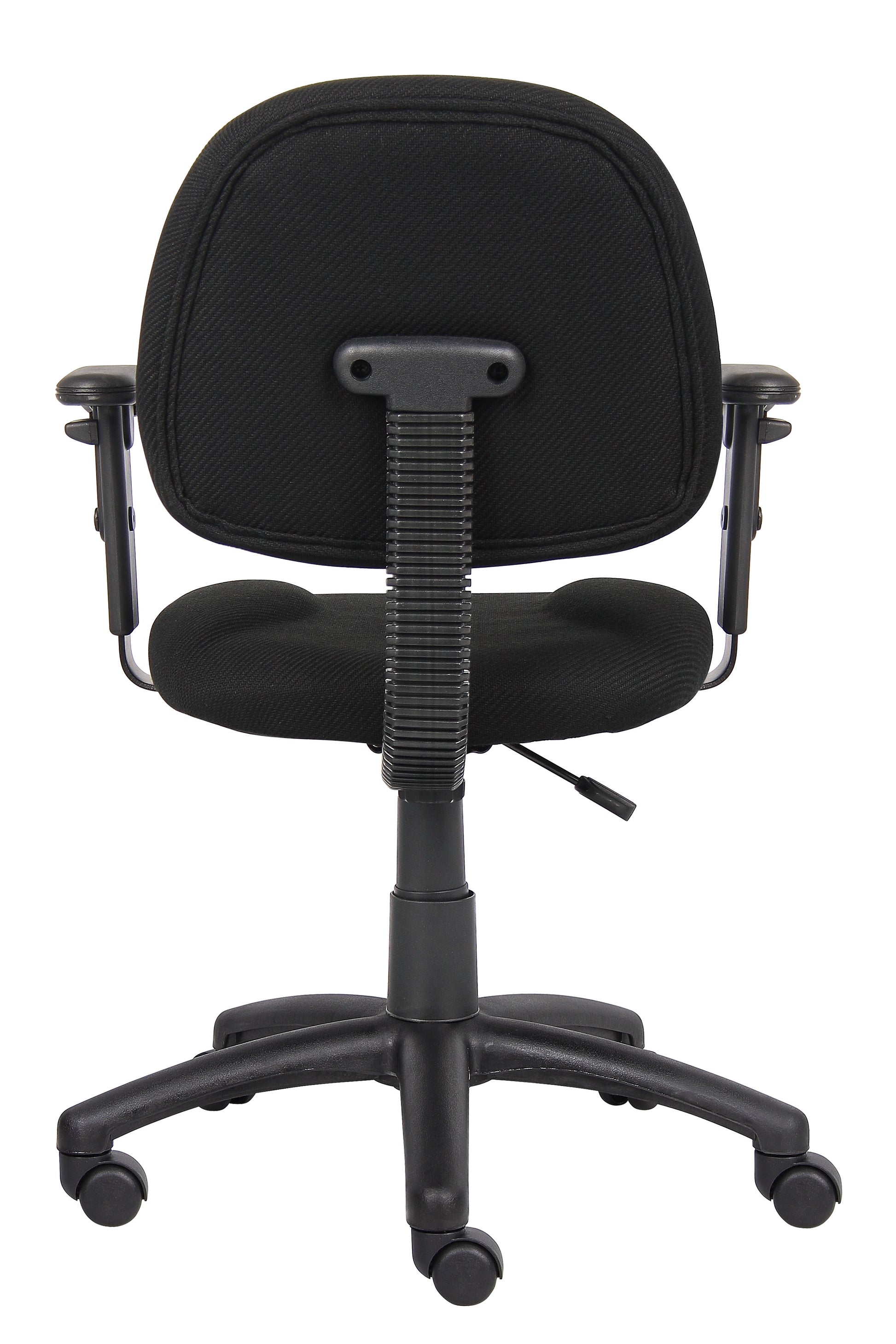 Boss Black  Deluxe Posture Chair W/ Adjustable Arms image 4