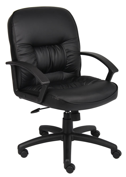 Boss Mid Back LeatherPlus Chair