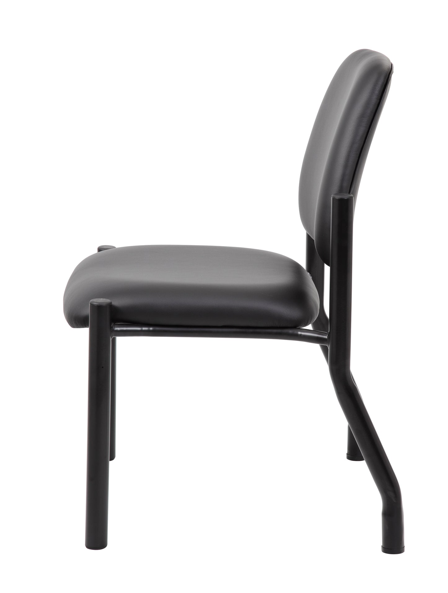 Boss Antimicrobial Armless Guest Chair, 300 lb. weight capacity image 7