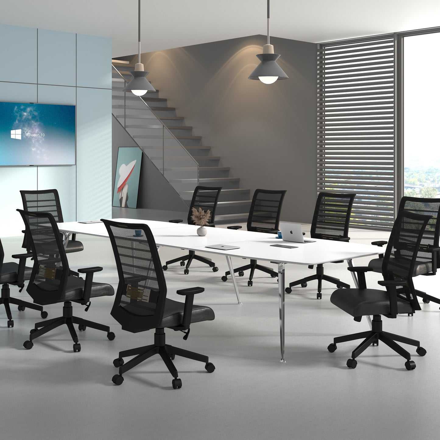 Boss Mesh and Antimicrobial Task Chair image 2