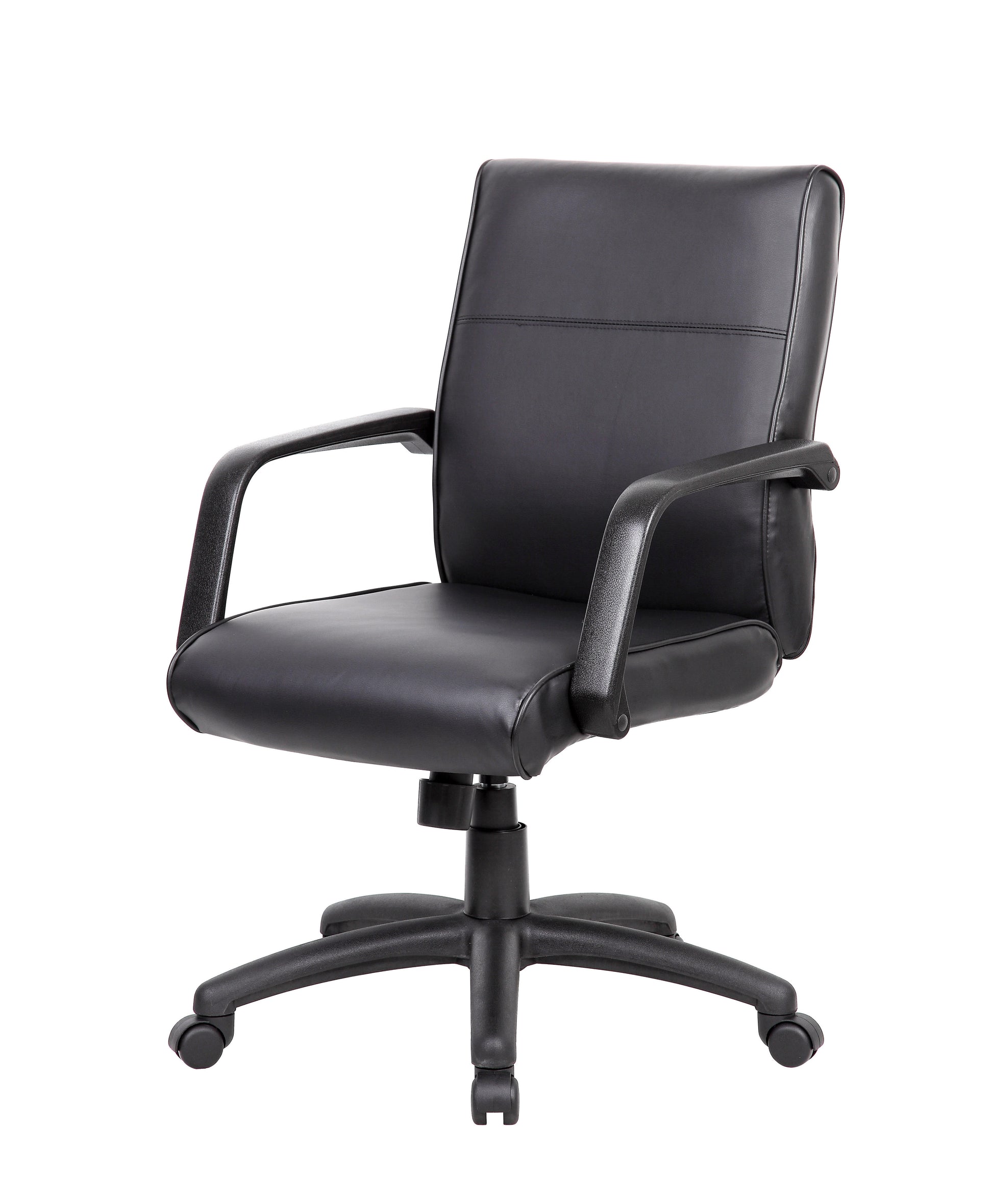 Boss Mid Back Executive Chair In LeatherPlus image 5