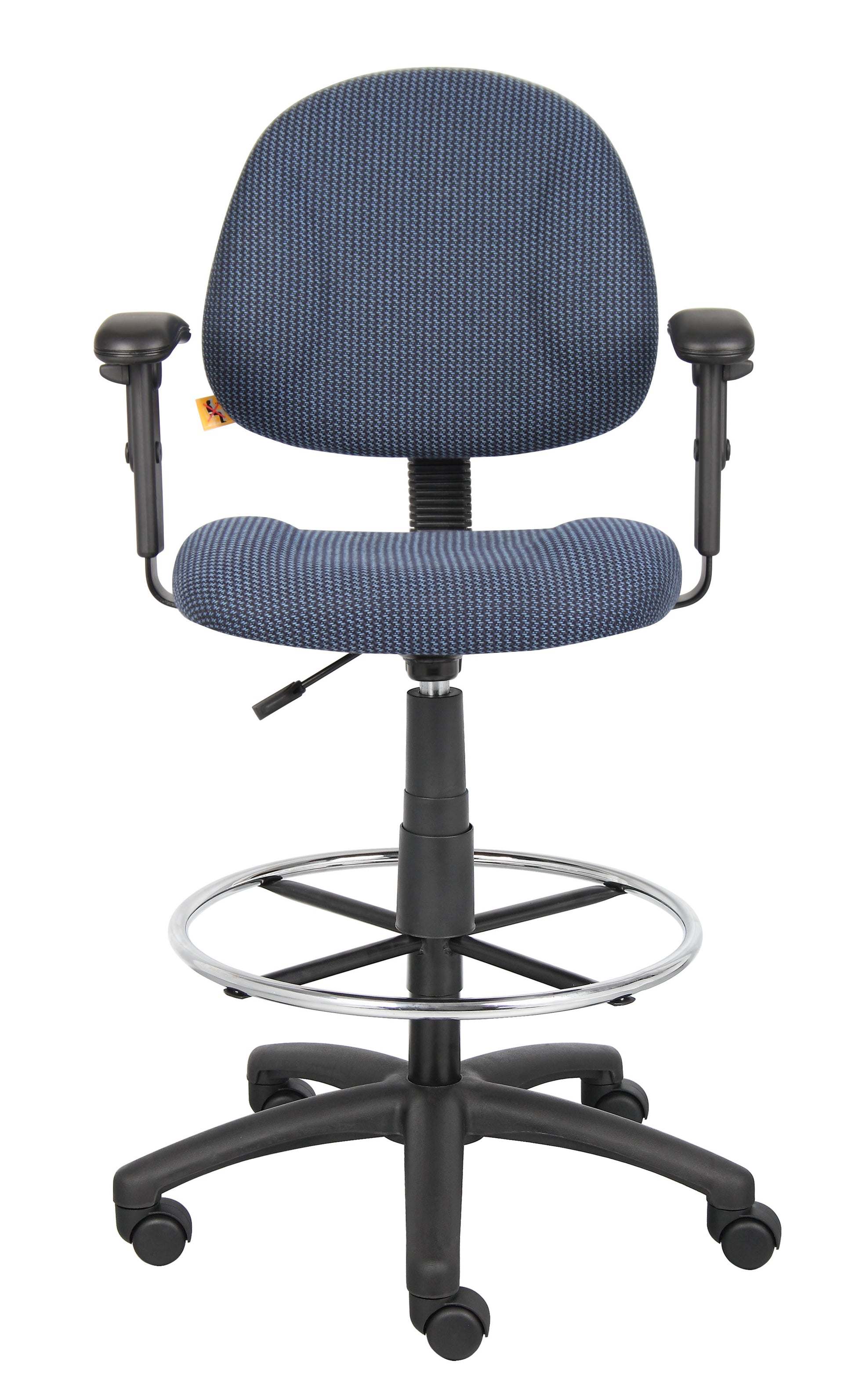 Boss Drafting Stool (B315-Be) W/Footring And Adjustable Arms image 6