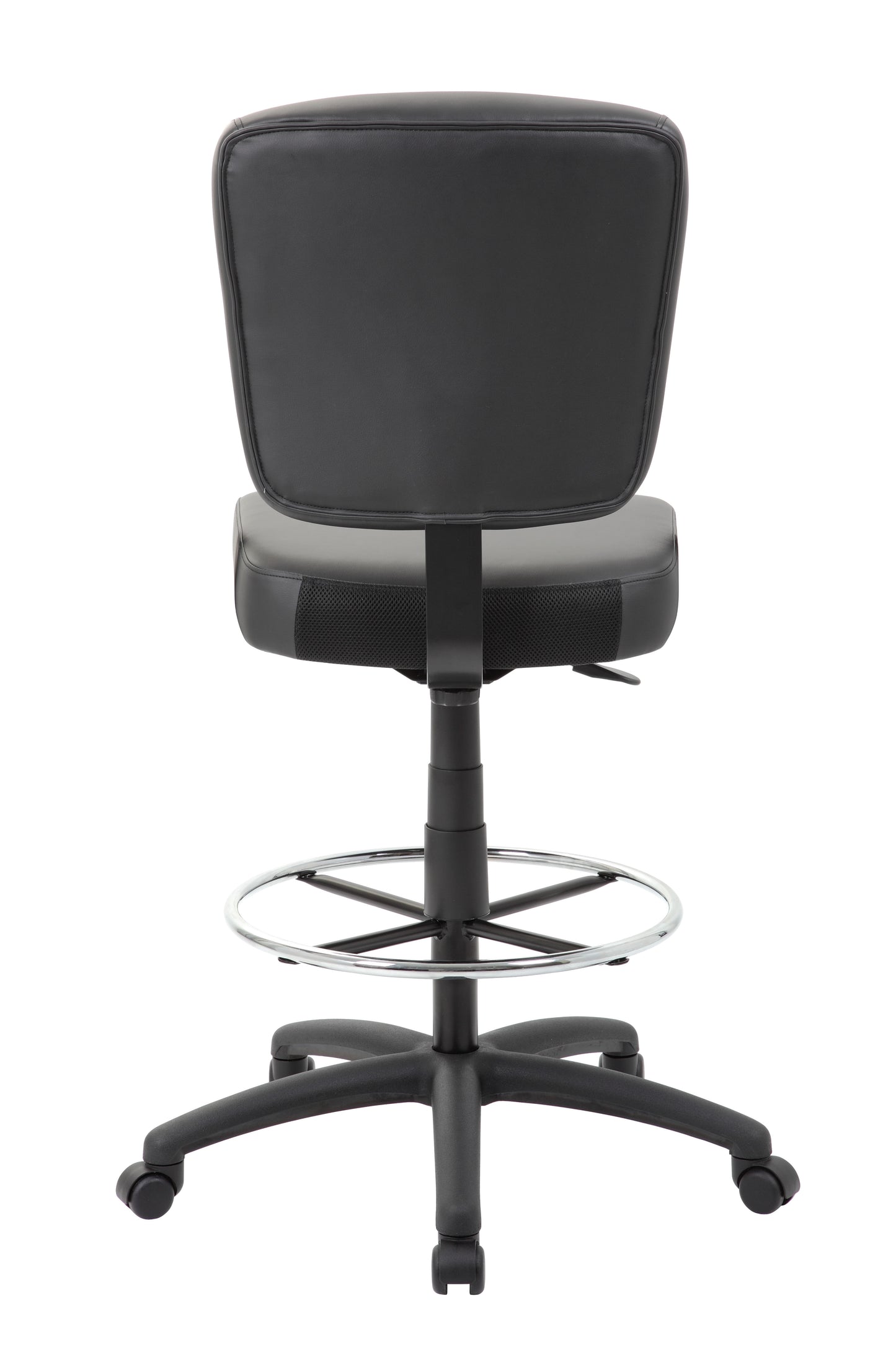 Boss 300 lb Heavy Duty Office Stool, Black image 4