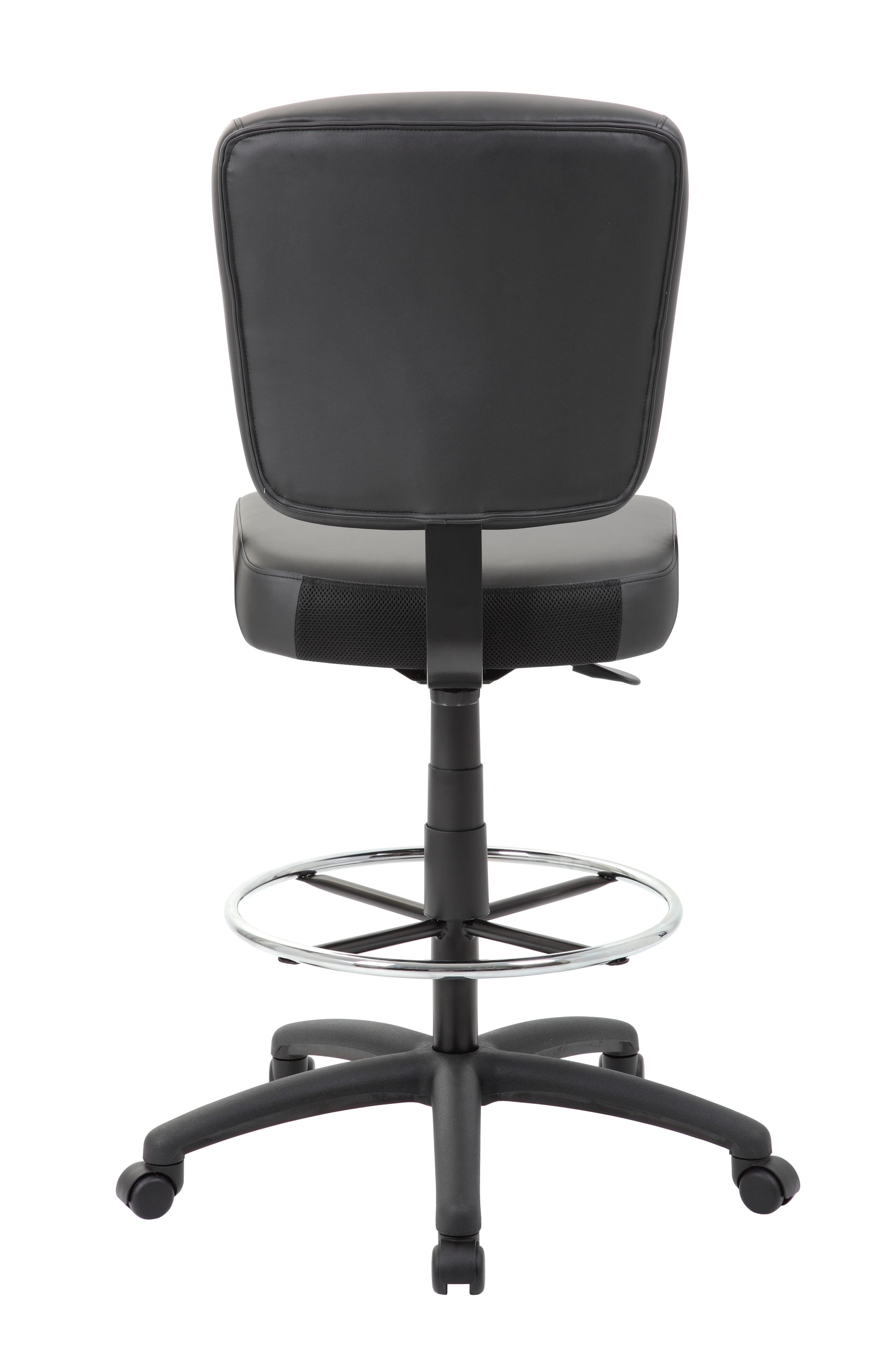 Boss 300 lb Heavy Duty Office Stool, Black image 4