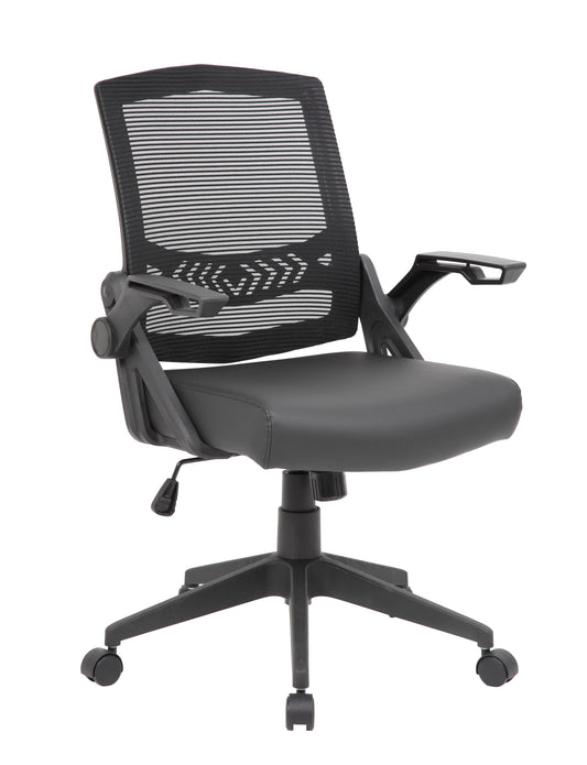 Boss Mesh Flip Arm Task Chair