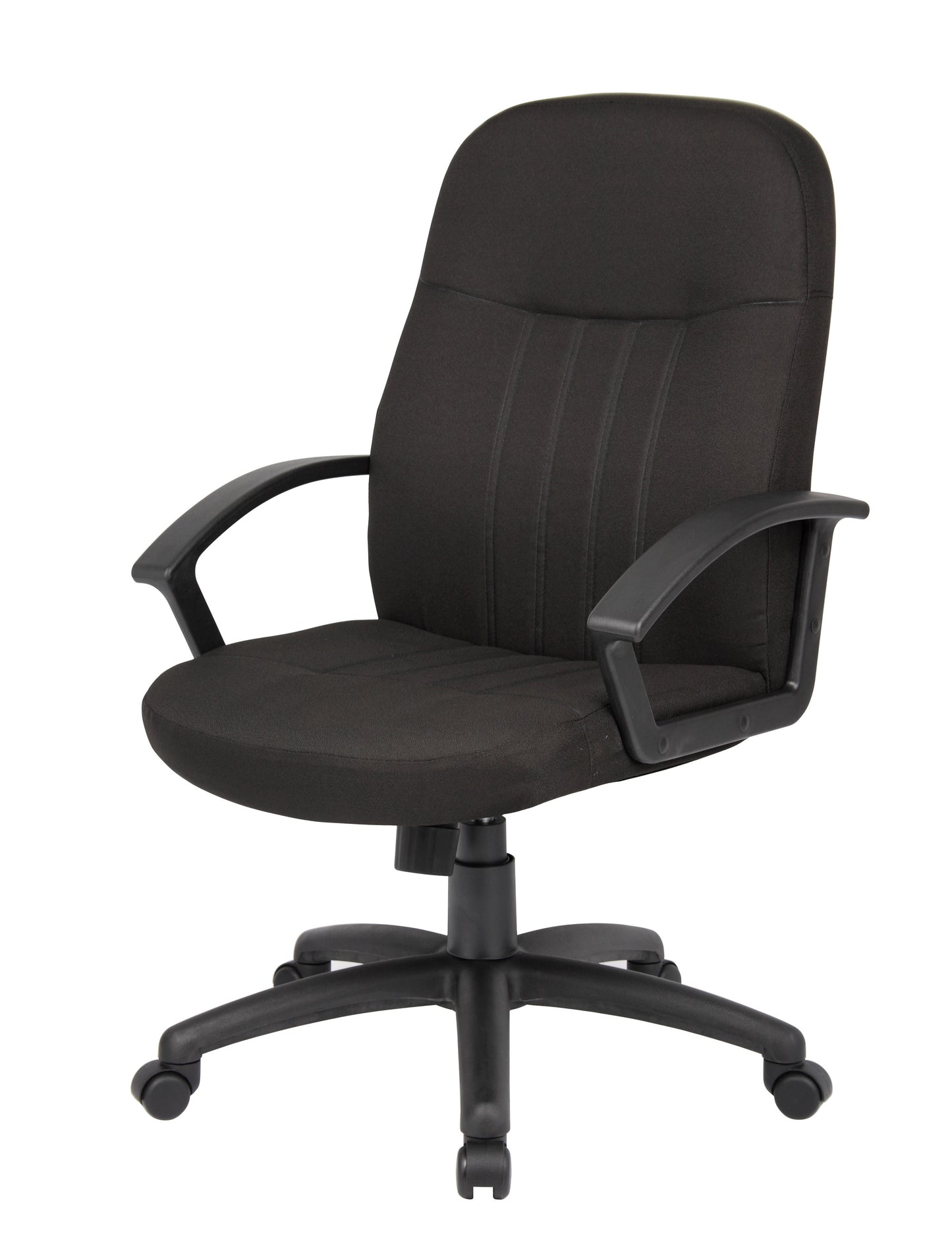 Boss Mid Back Fabric Managers Chair In Black image 5