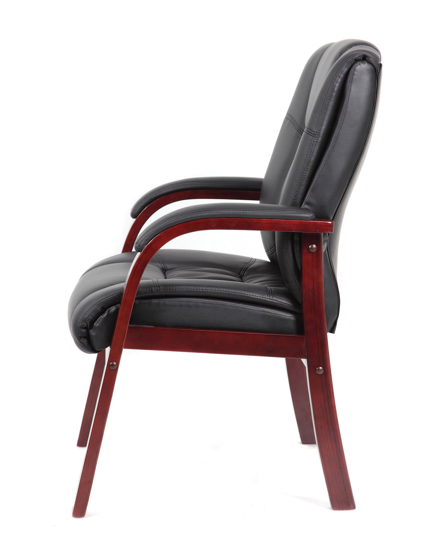 Boss Mid Back Wood Finished guest, accent or dining chair image 8