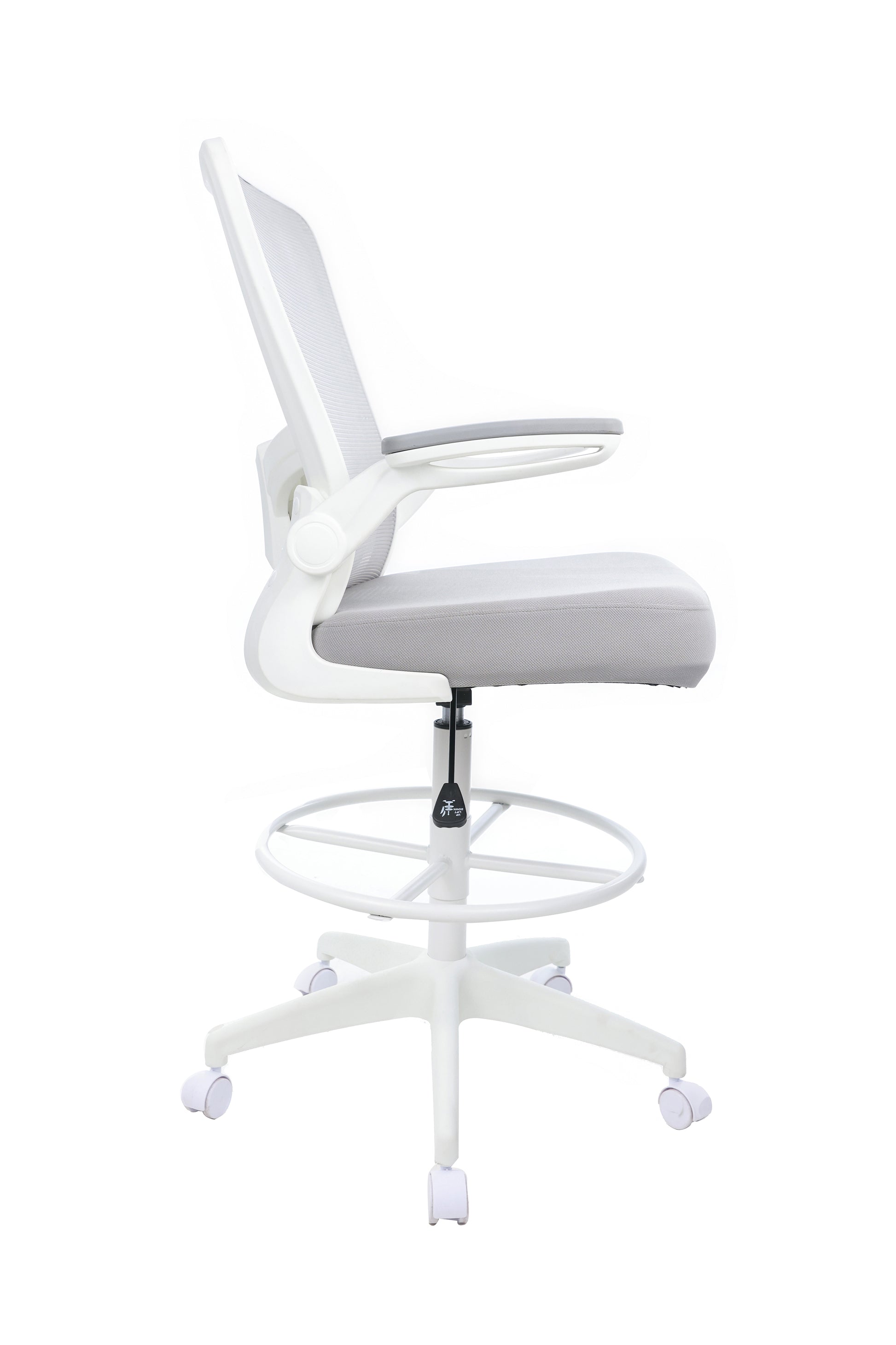 Boss Grey Mesh, Flip Arm, Stool image 8