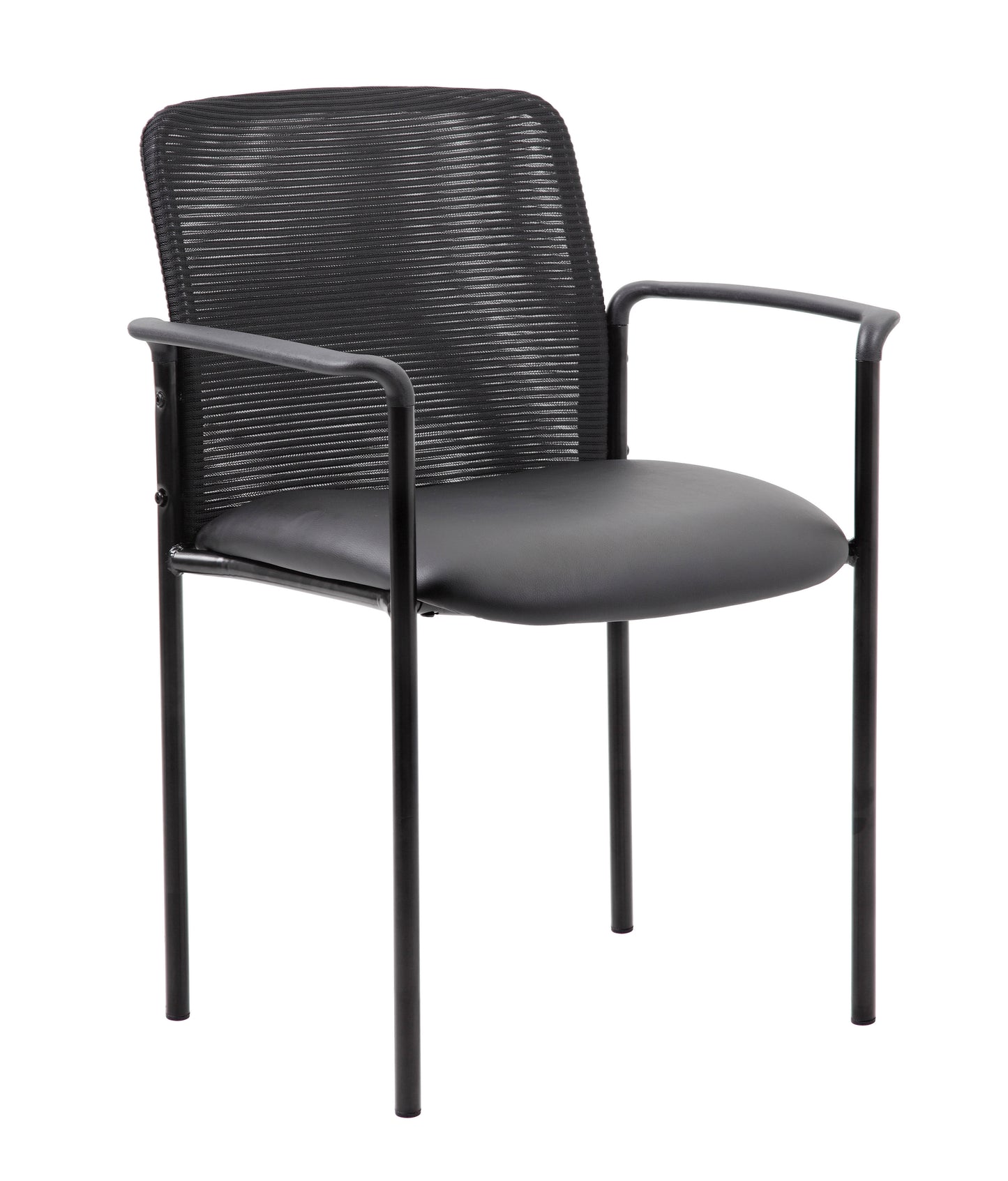 Boss Caressoft and Mesh Guest Chair, Black