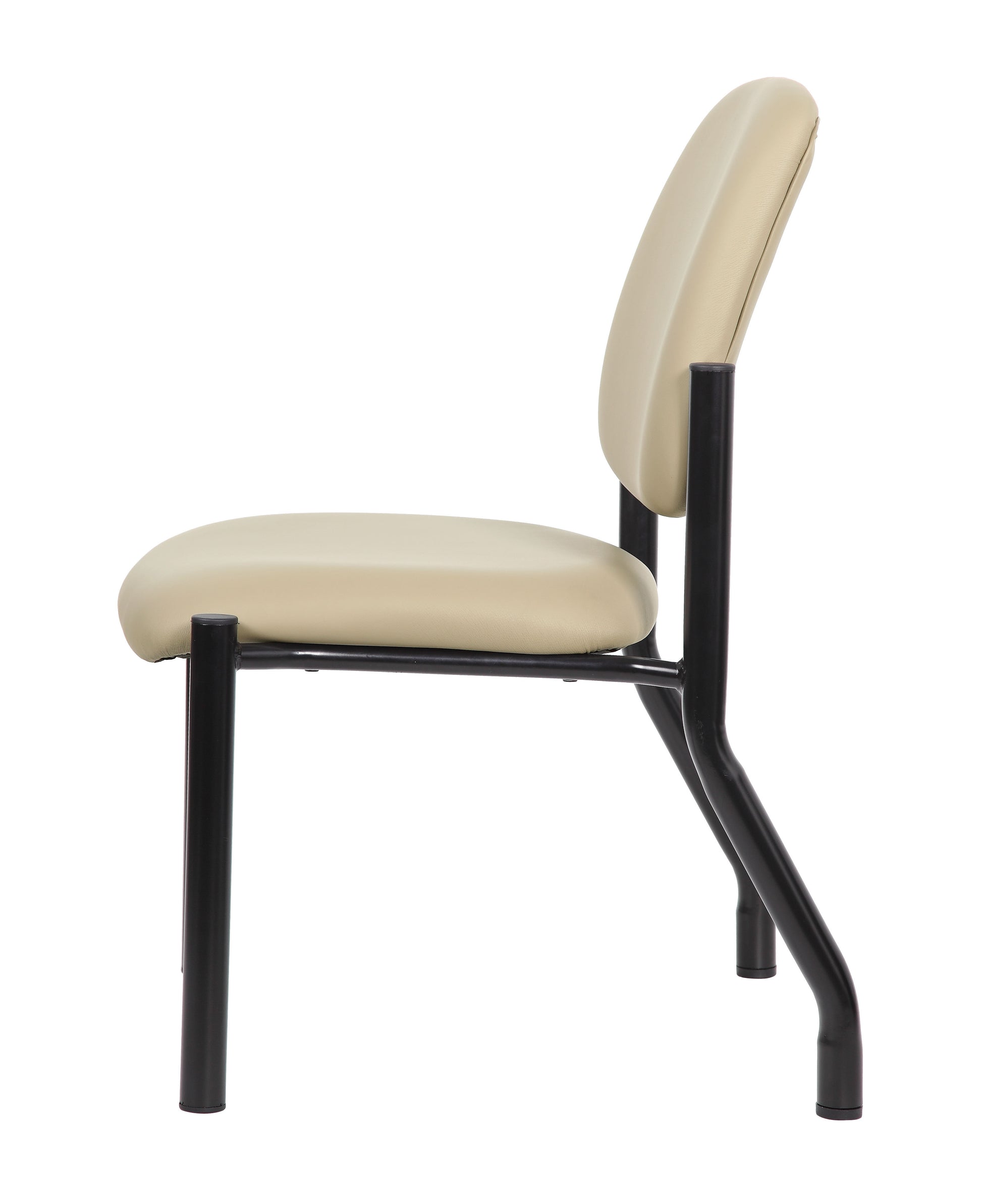 Boss Antimicrobial Armless Guest Chair, 300 lb. weight capacity image 6