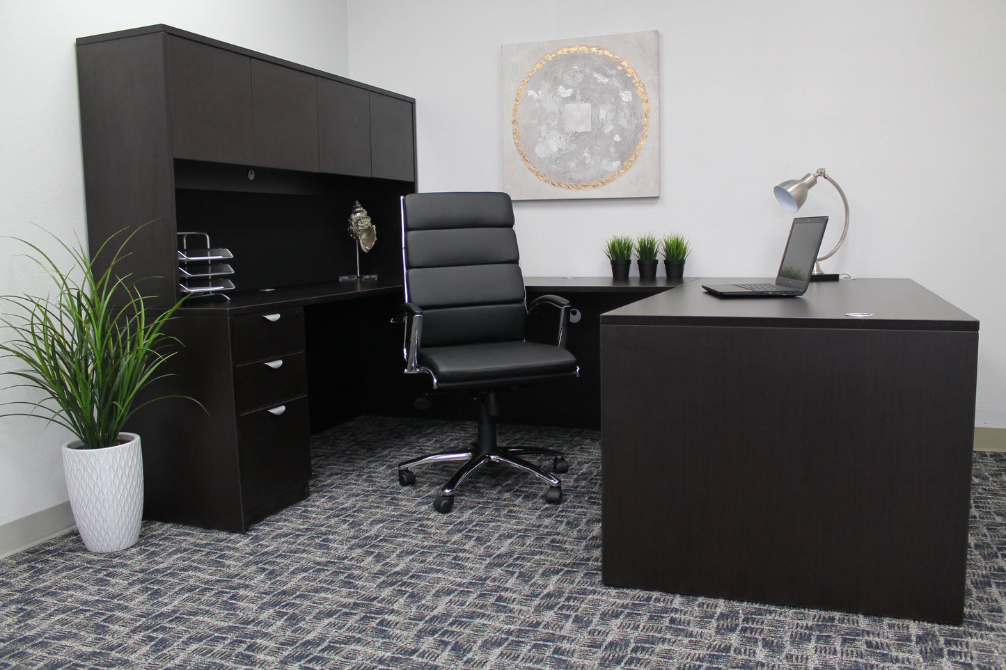 Boss Executive CaressoftPlus Chair with Metal Chrome Finish image 9