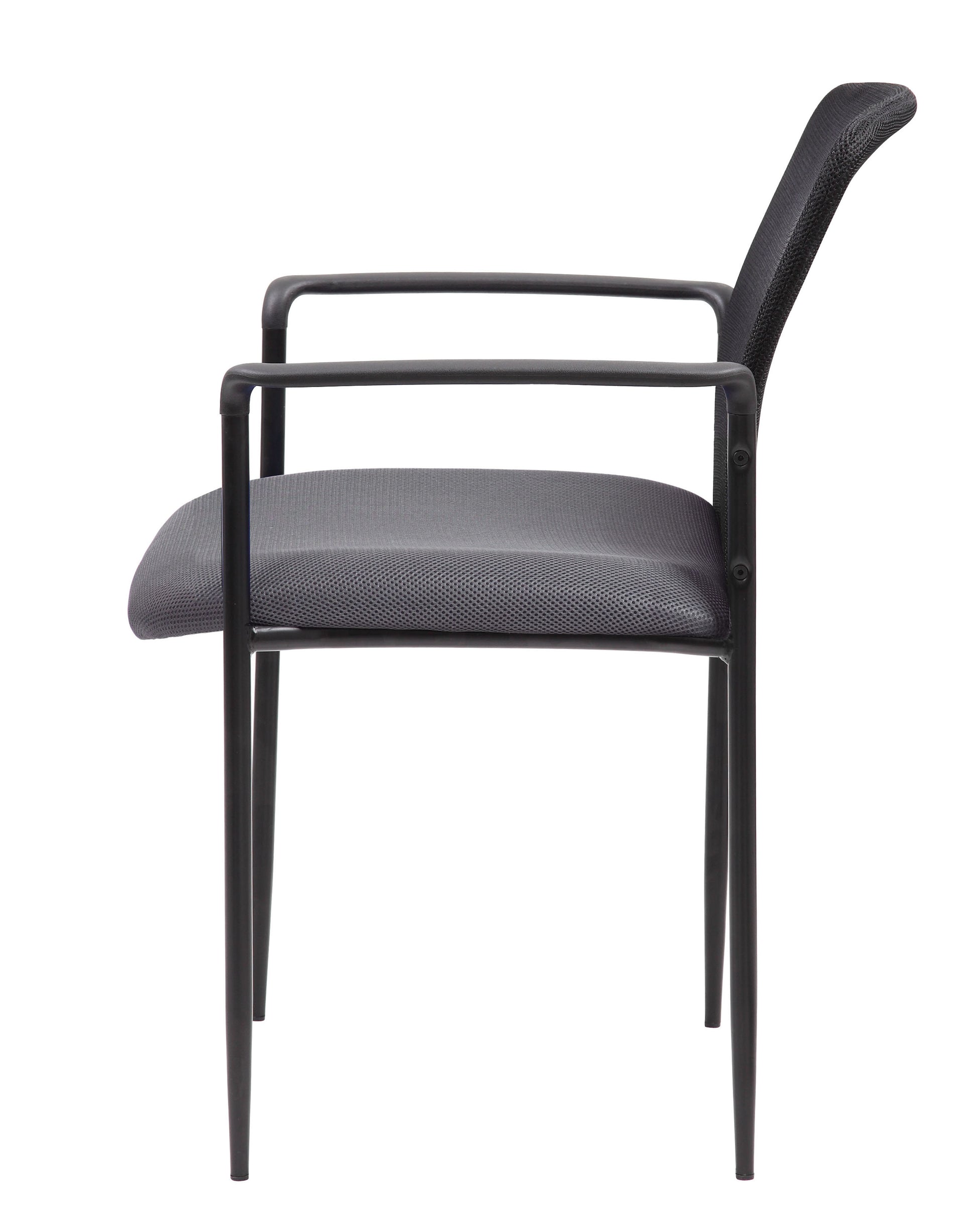 Boss Stackable Mesh Guest Chair - Grey image 4