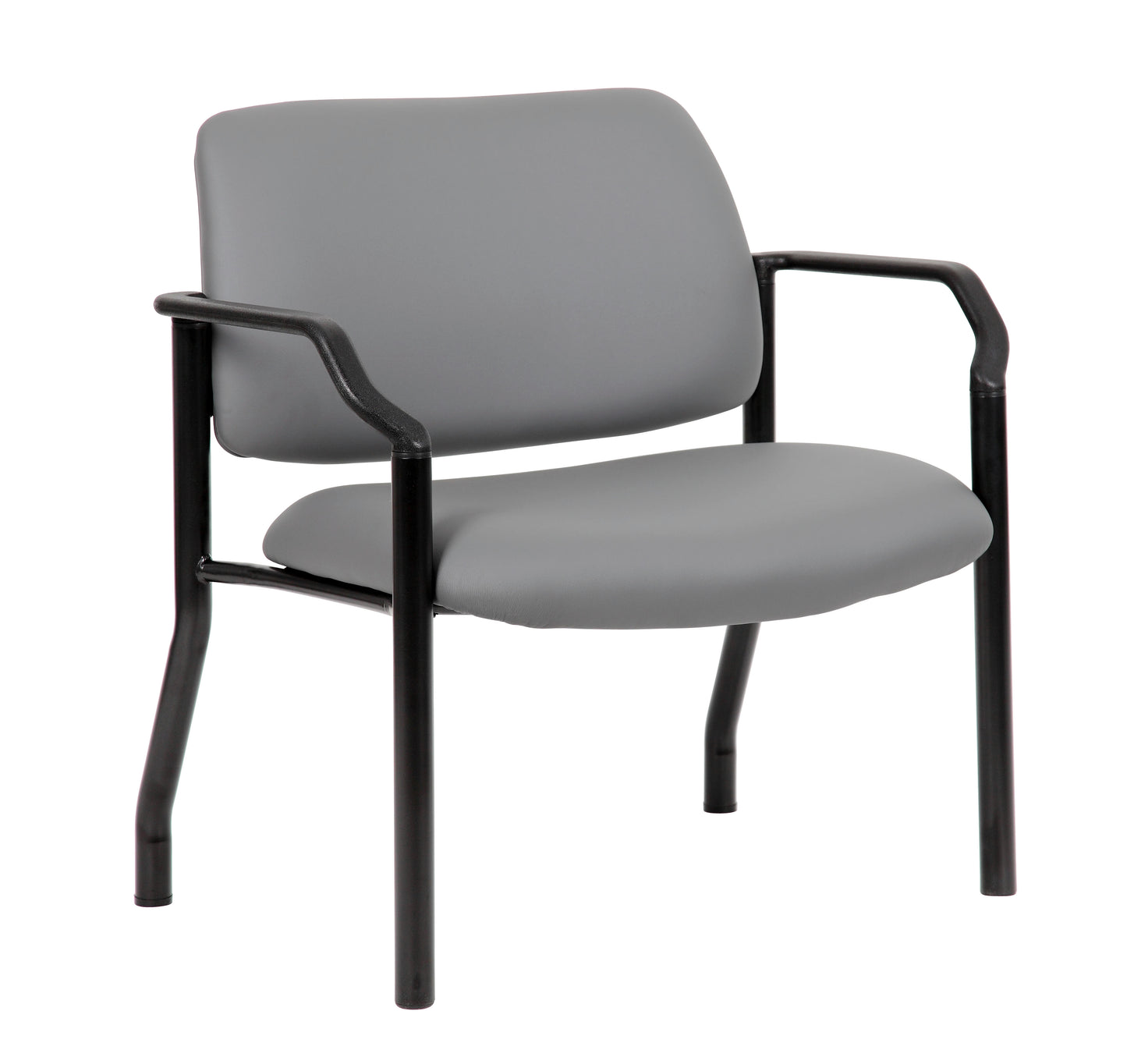 Boss Antimicrobial Guest Chair, 500 lb. weight capacity