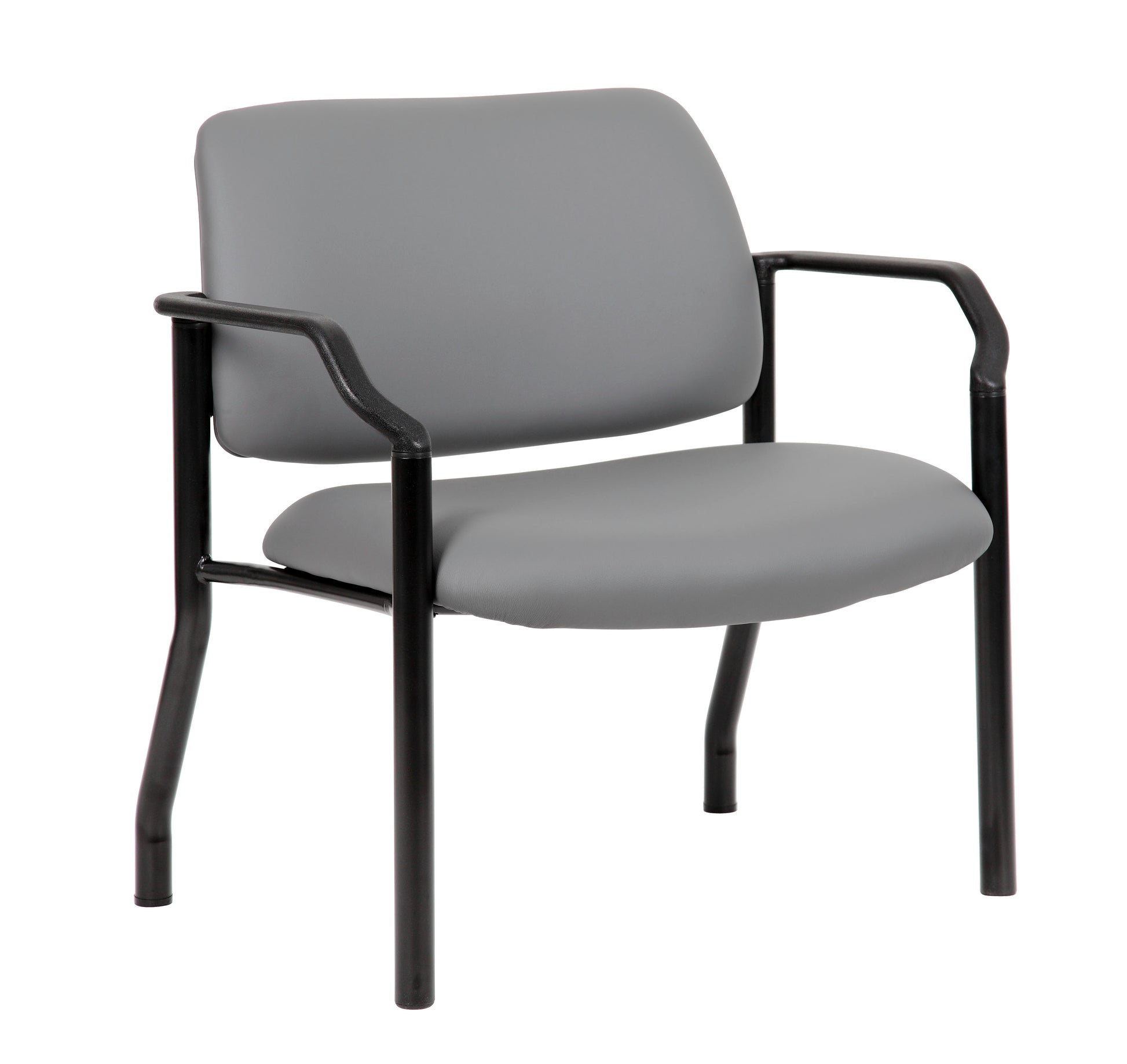 Boss Antimicrobial Guest Chair, 500 lb. weight capacity