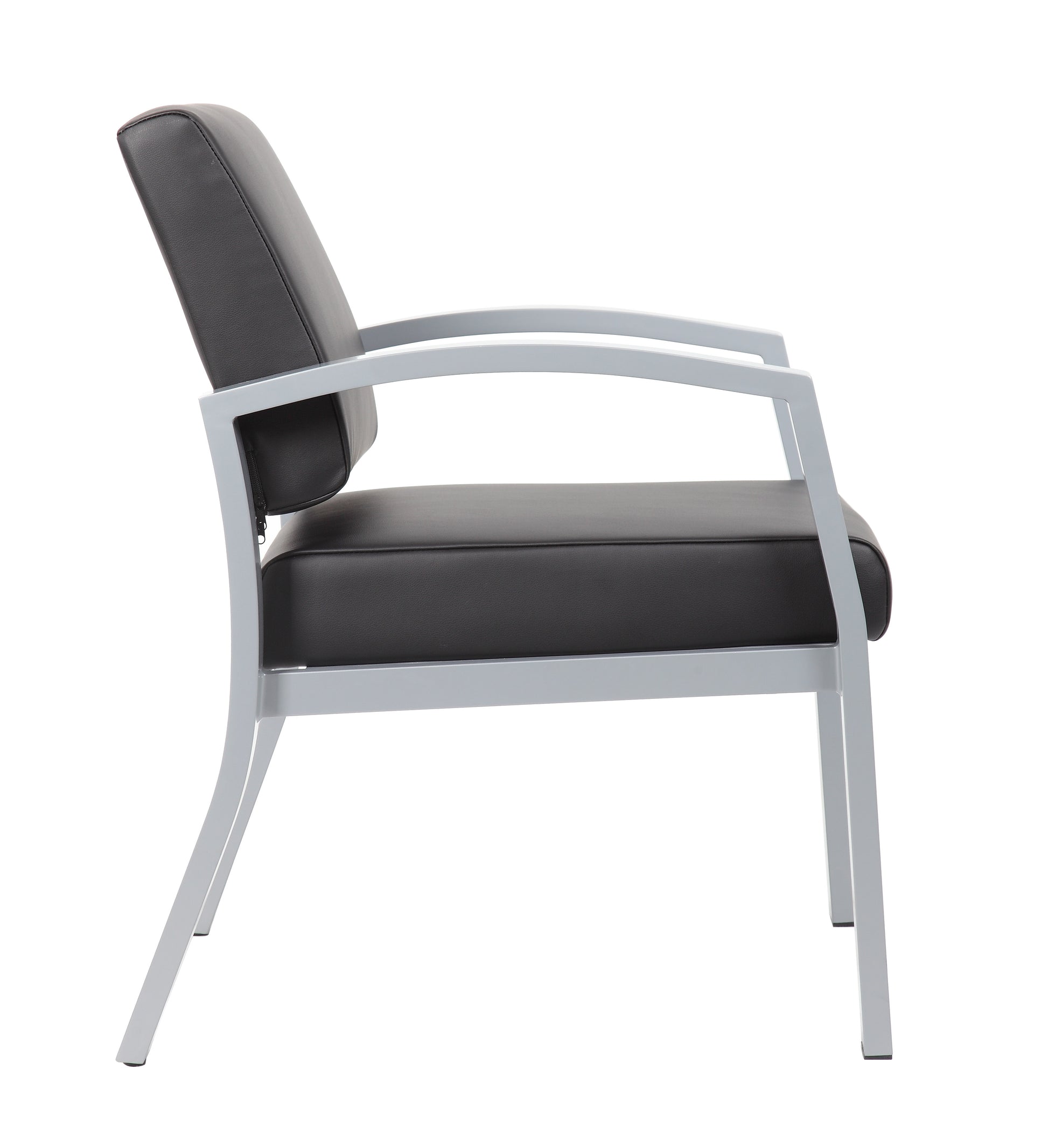 Boss Conrad Antimicrobial Guest/Reception Chair, Black image 5