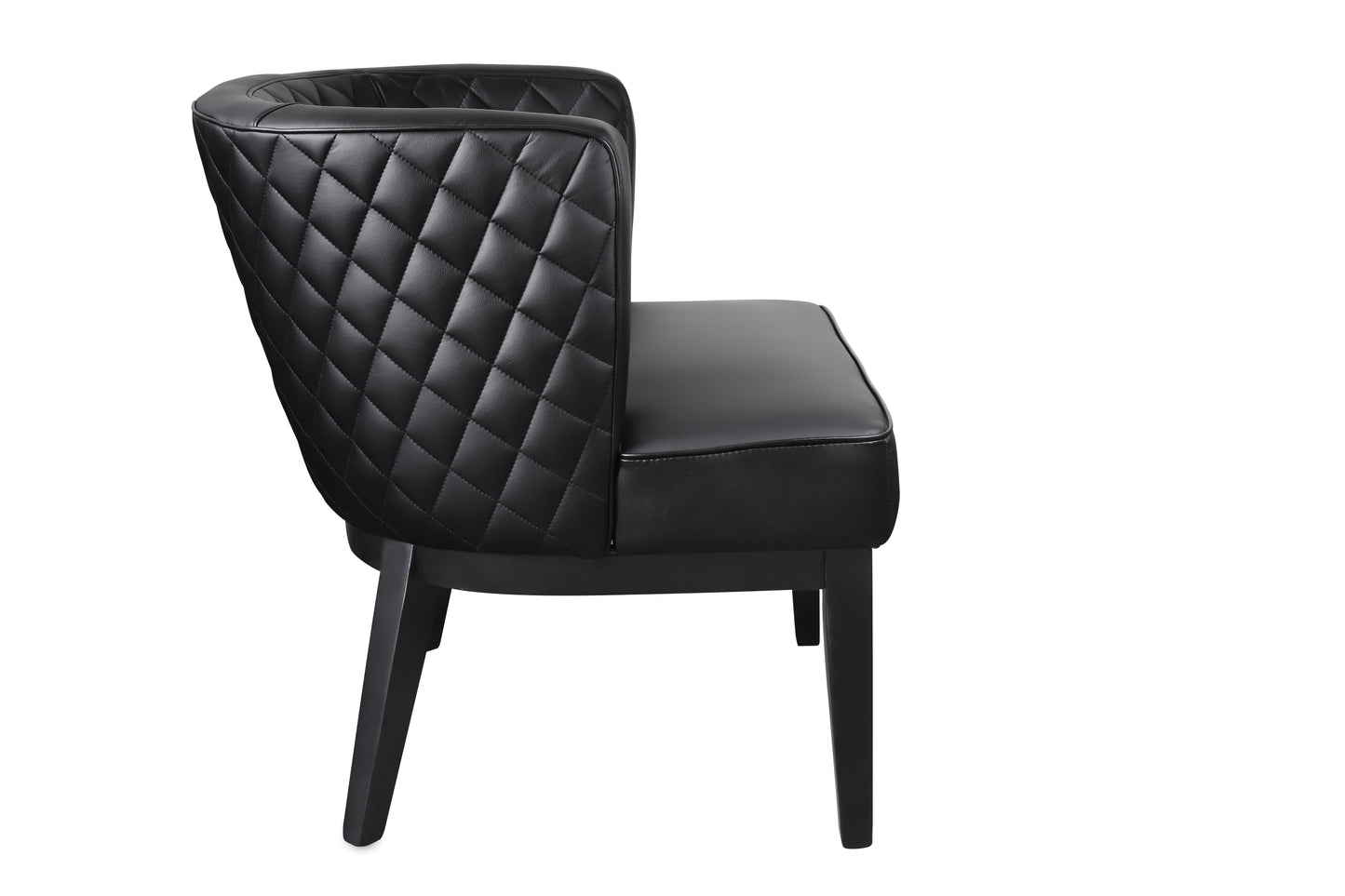 Boss Ava Quilted guest, accent or dining chair - Black image 6