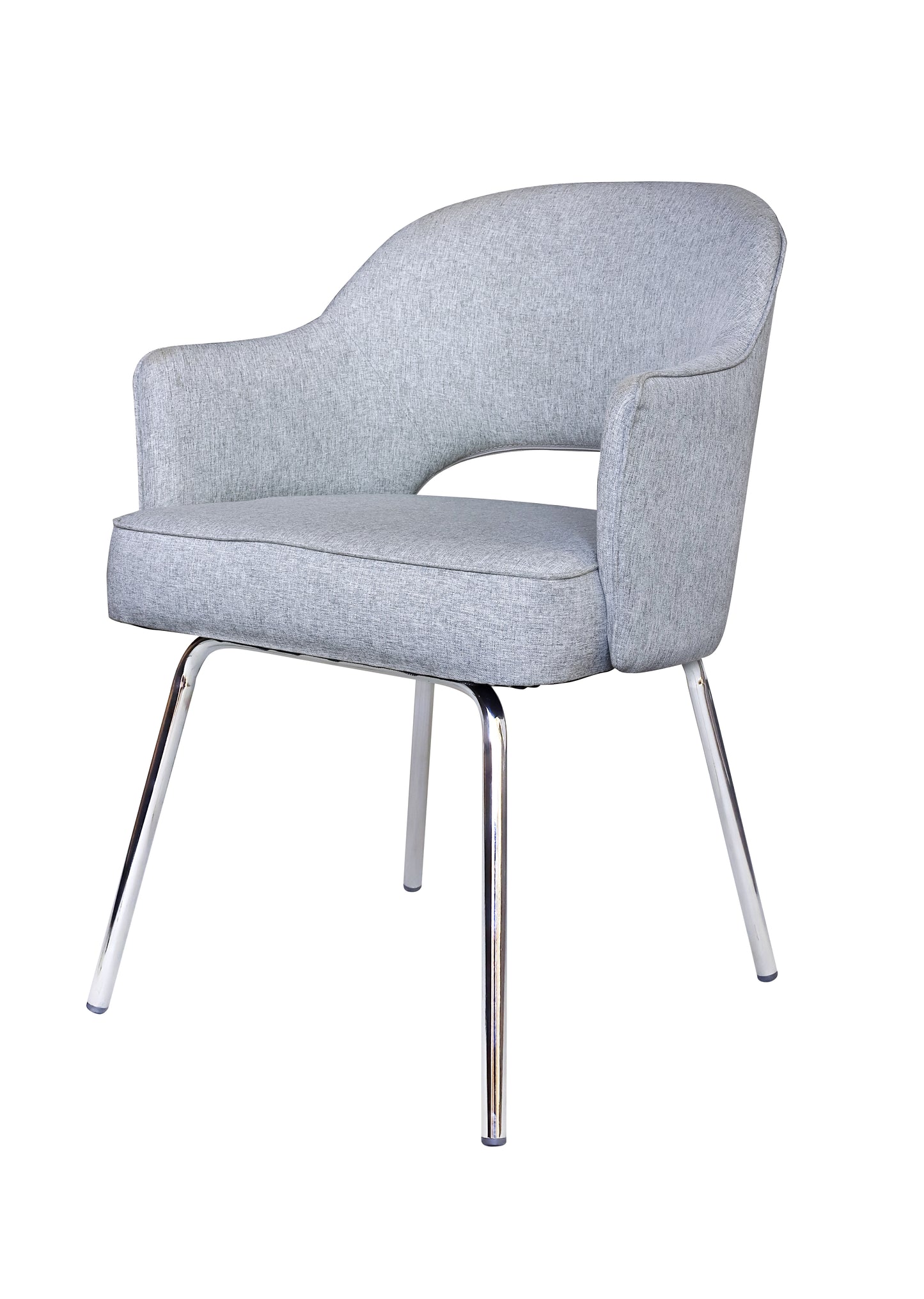 Grey Linen Guest Chair image 6