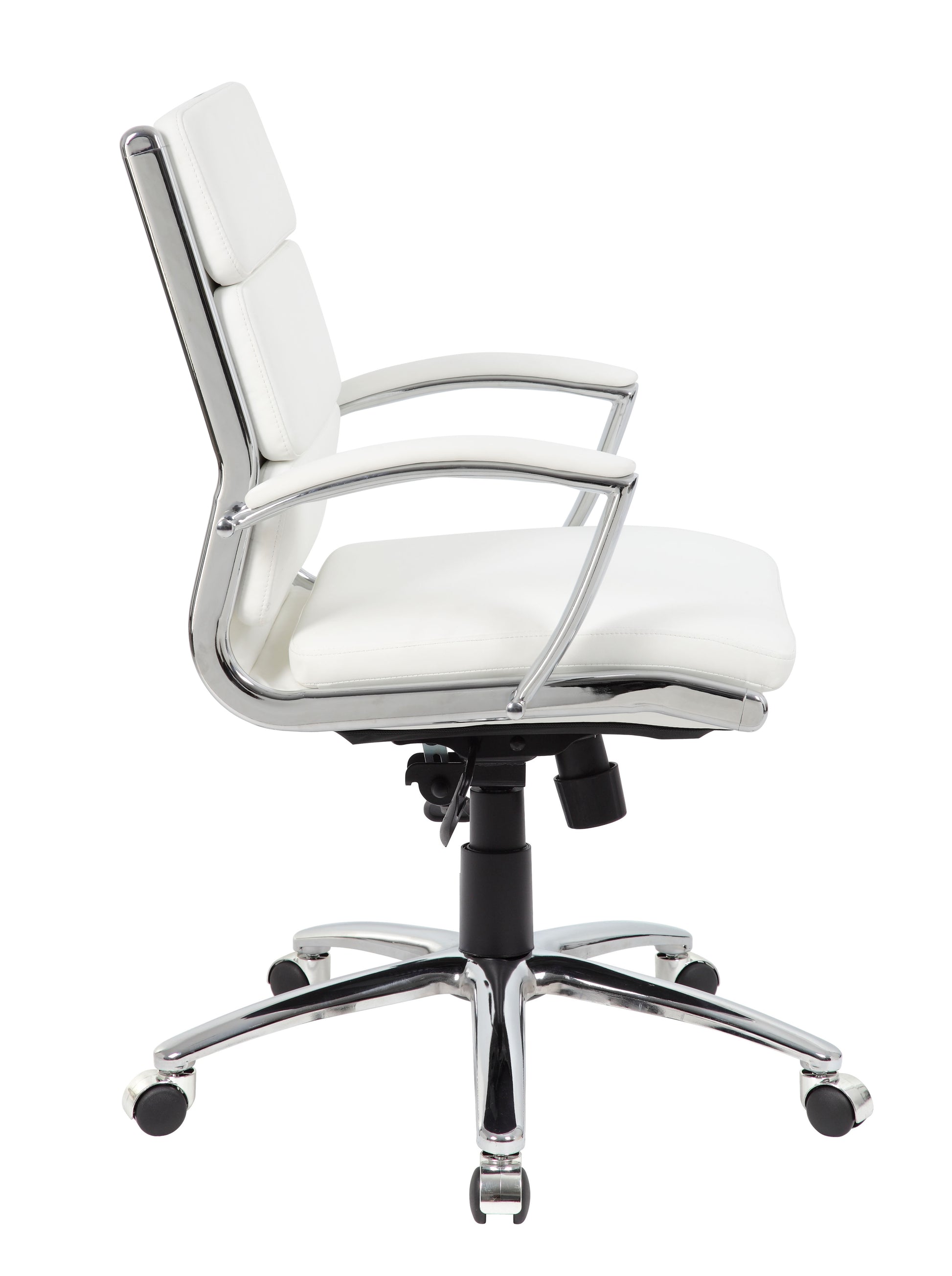 Boss Executive CaressoftPlus Chair with Metal Chrome Finish - Mid Back image 7