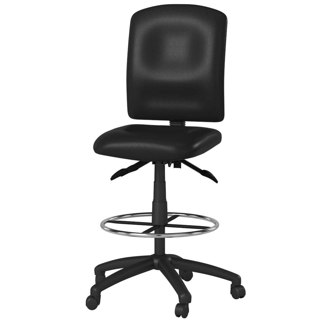 Boss Multi-Function LeatherPlus Drafting Stool image 5