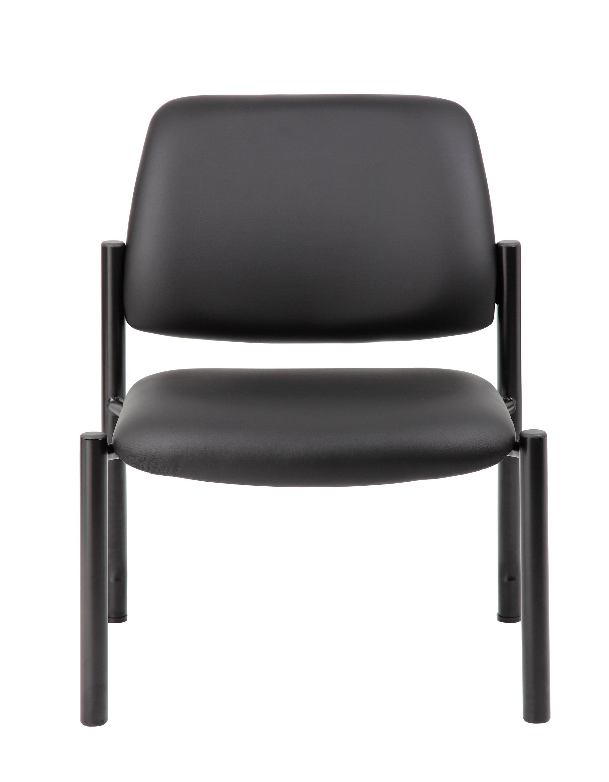Boss Antimicrobial Armless Guest Chair, 400 lb. weight capacity image 5