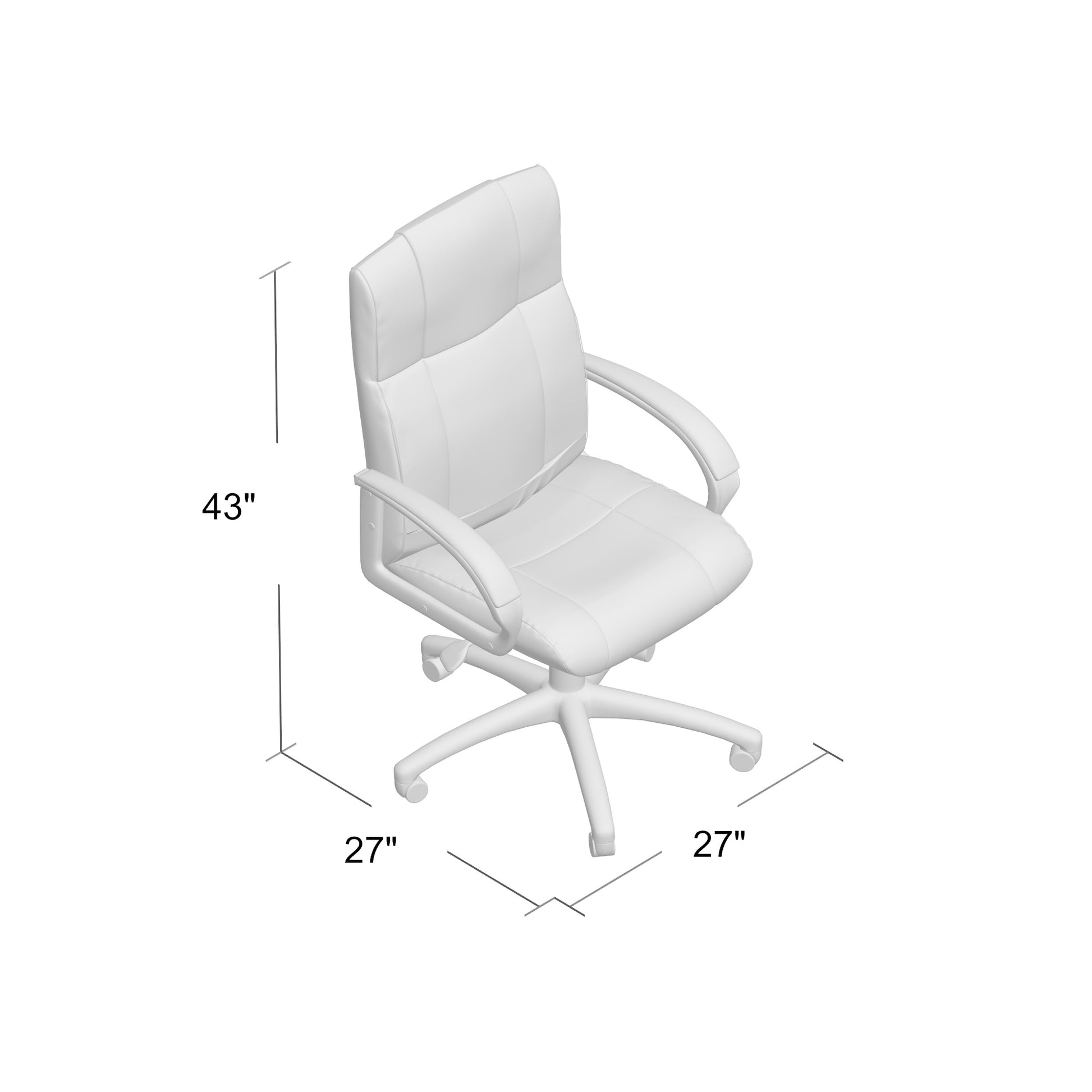 Boss CaressoftPlus Executive High Back Chair image 4