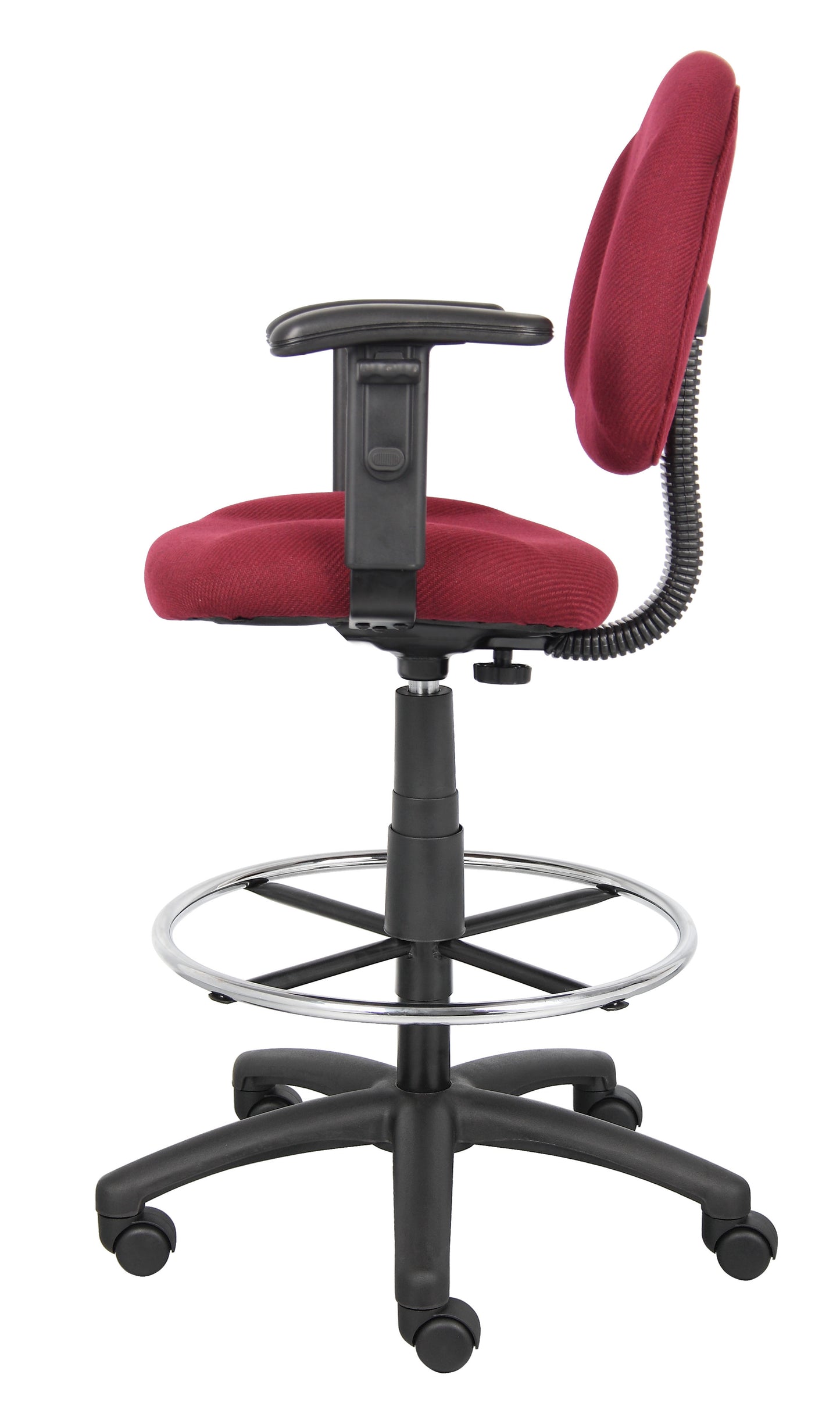 Boss Drafting Stool (B315-By) W/Footring And Adjustable Arms image 8