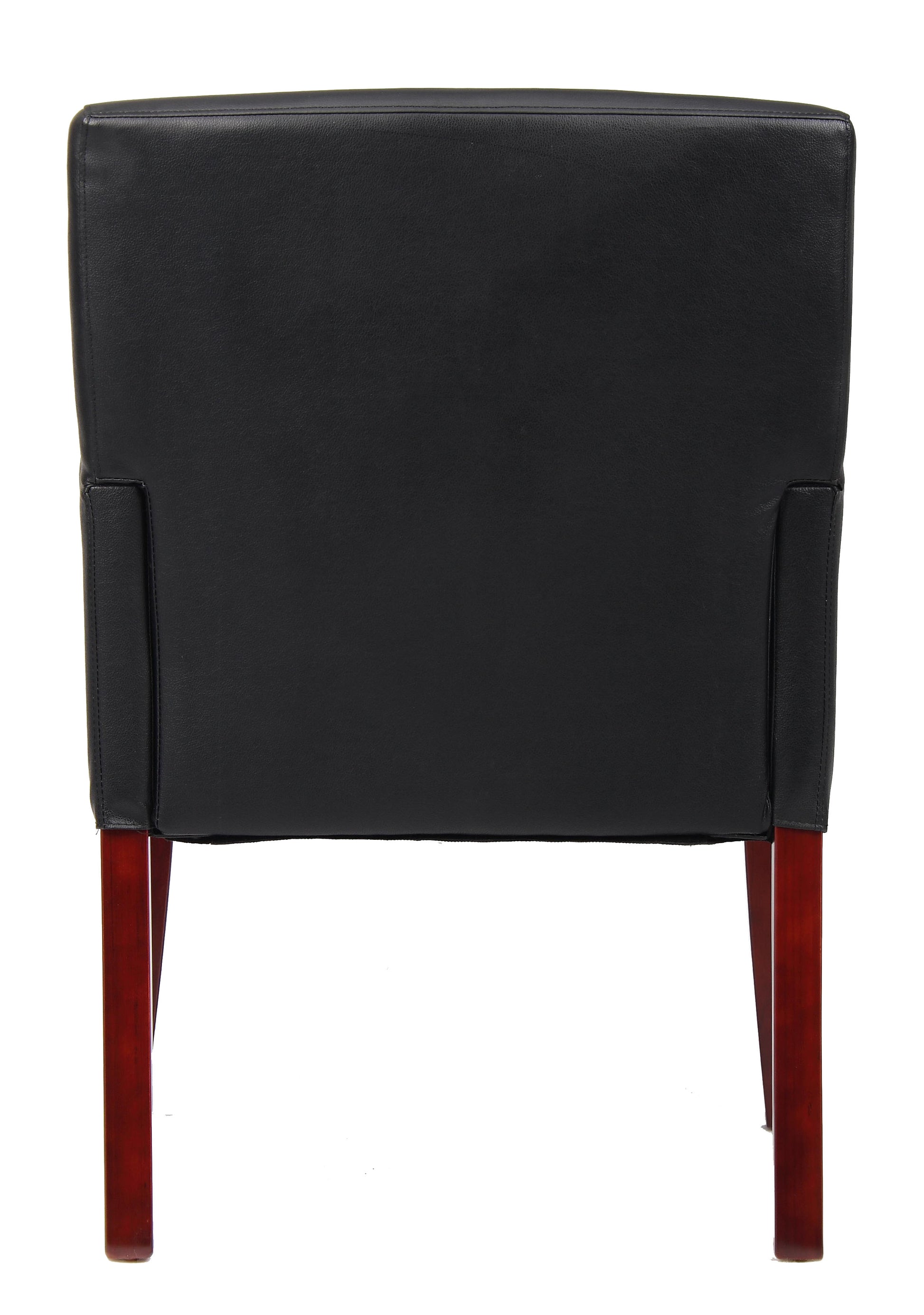 Boss Box Arm guest, accent or dining chair W/Mahogany Finish image 7