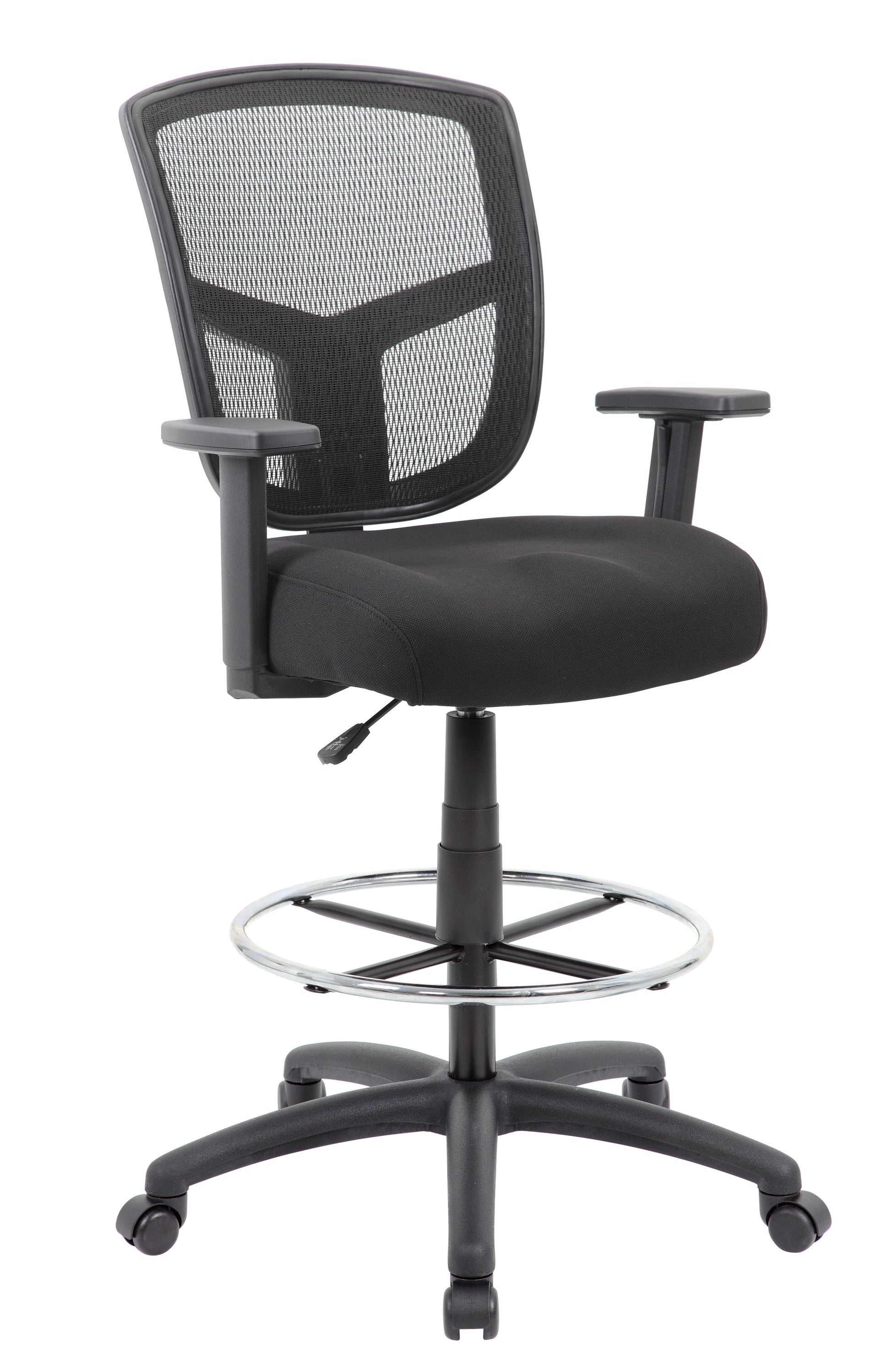 Boss Contract Mesh Drafting Stool