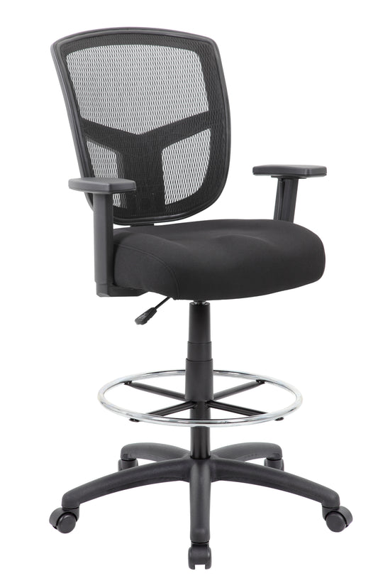 Boss Contract Mesh Drafting Stool