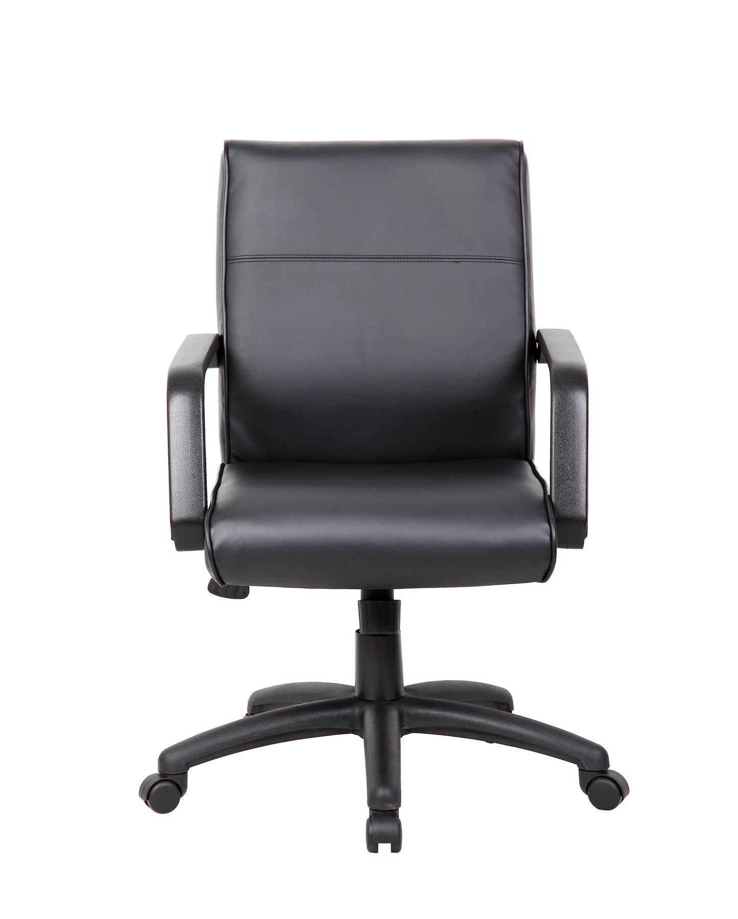 Boss Mid Back Executive Chair In LeatherPlus image 4