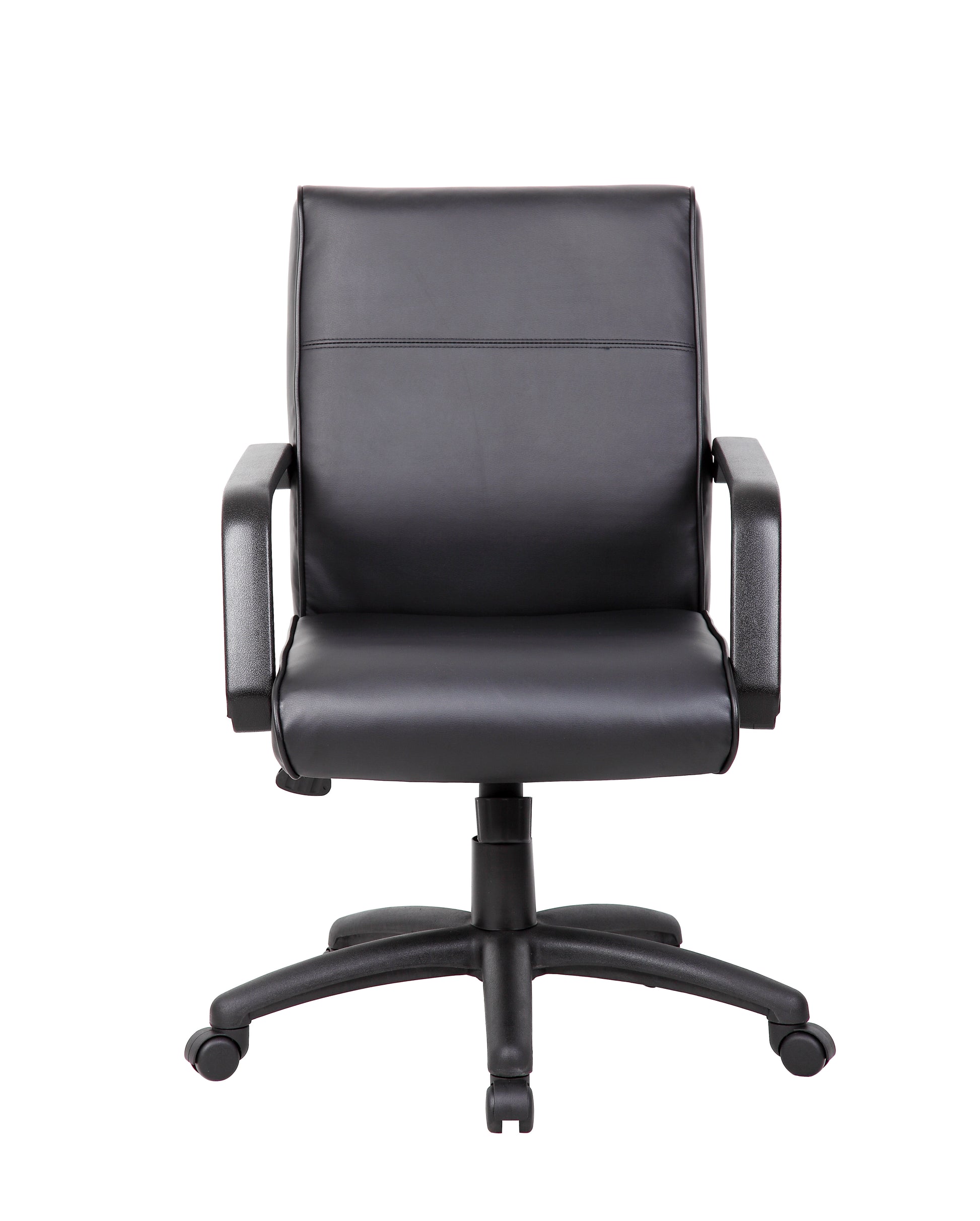 Boss Mid Back Executive Chair In LeatherPlus image 4