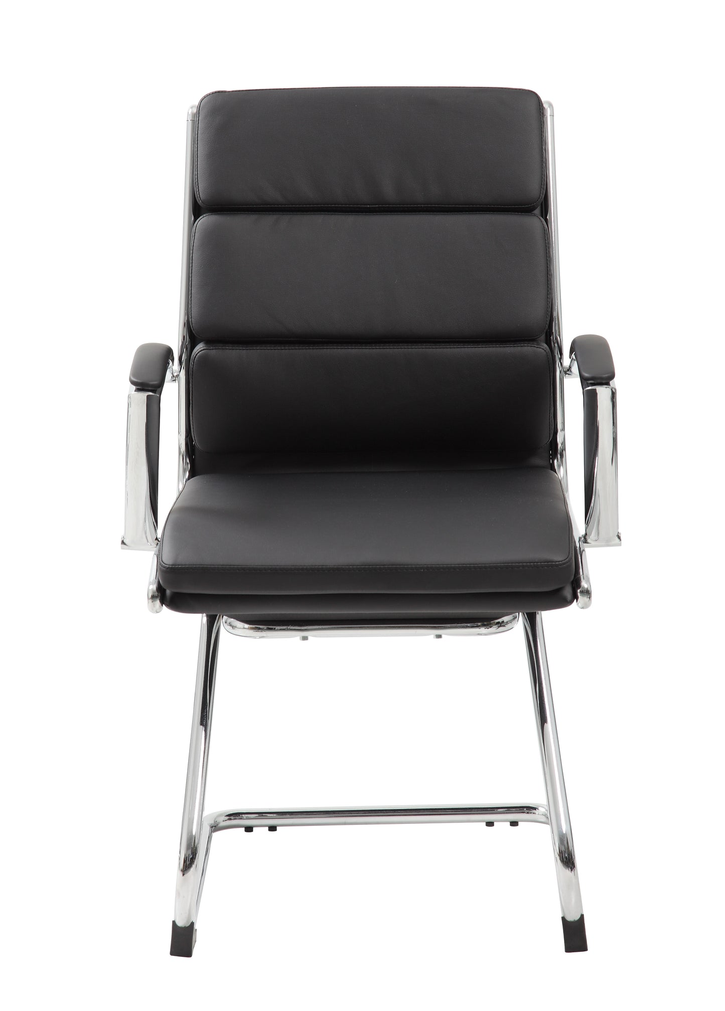 Boss Executive CaressoftPlus Chair with Metal Chrome Finish - Guest Chair image 5
