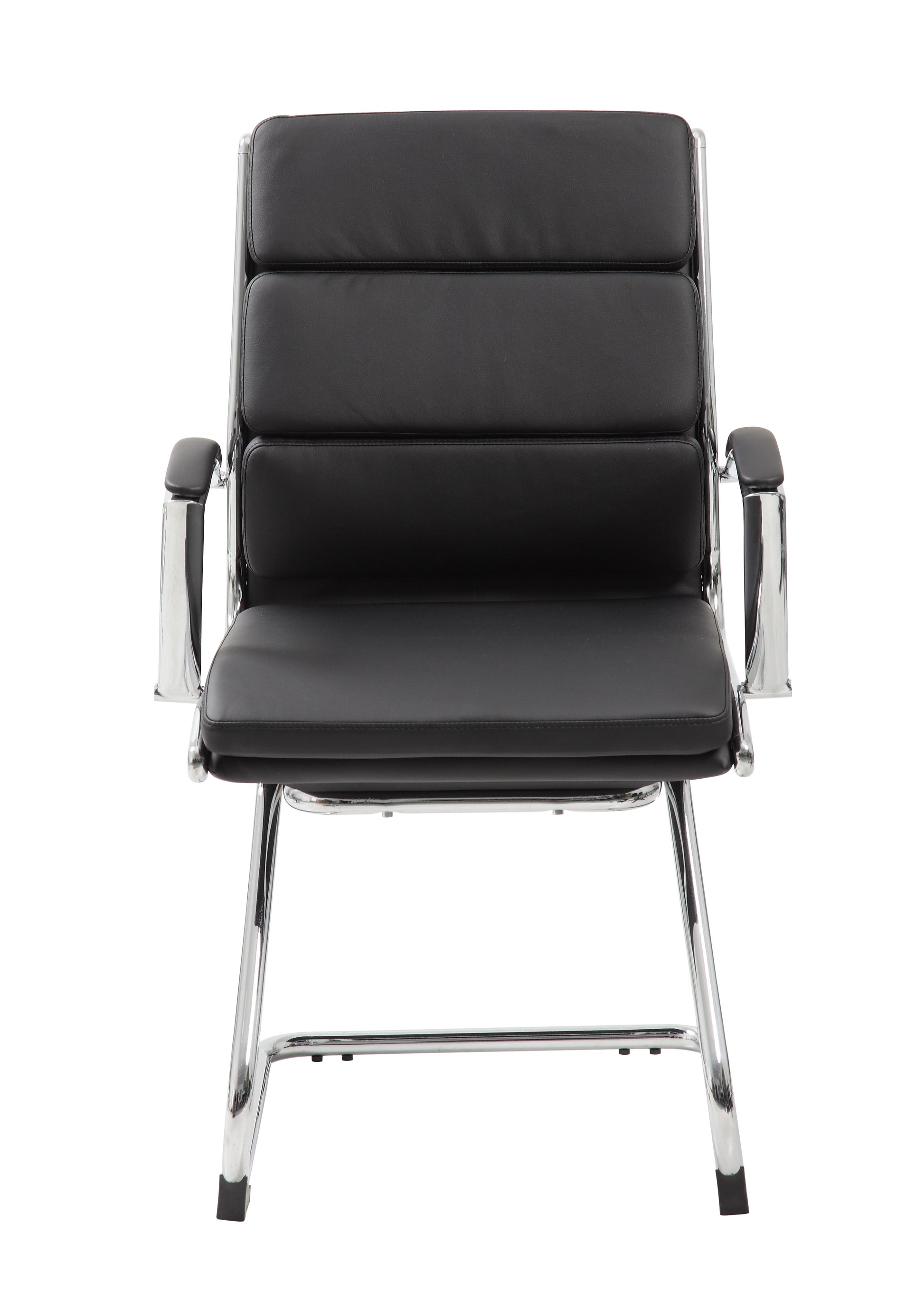 Boss Executive CaressoftPlus Chair with Metal Chrome Finish - Guest Chair image 5