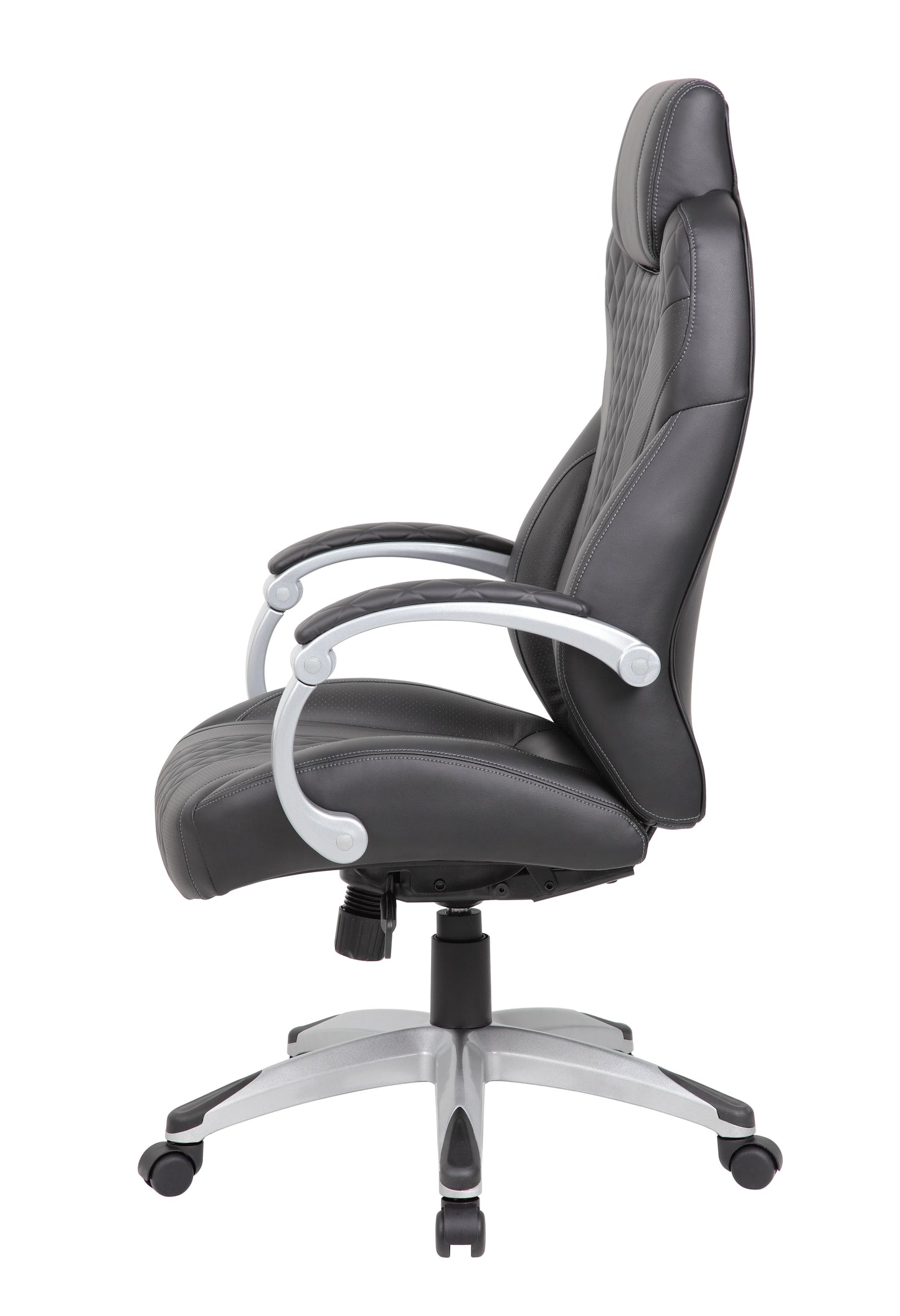 Boss Executive Hinged Arm Chair - Black image 6