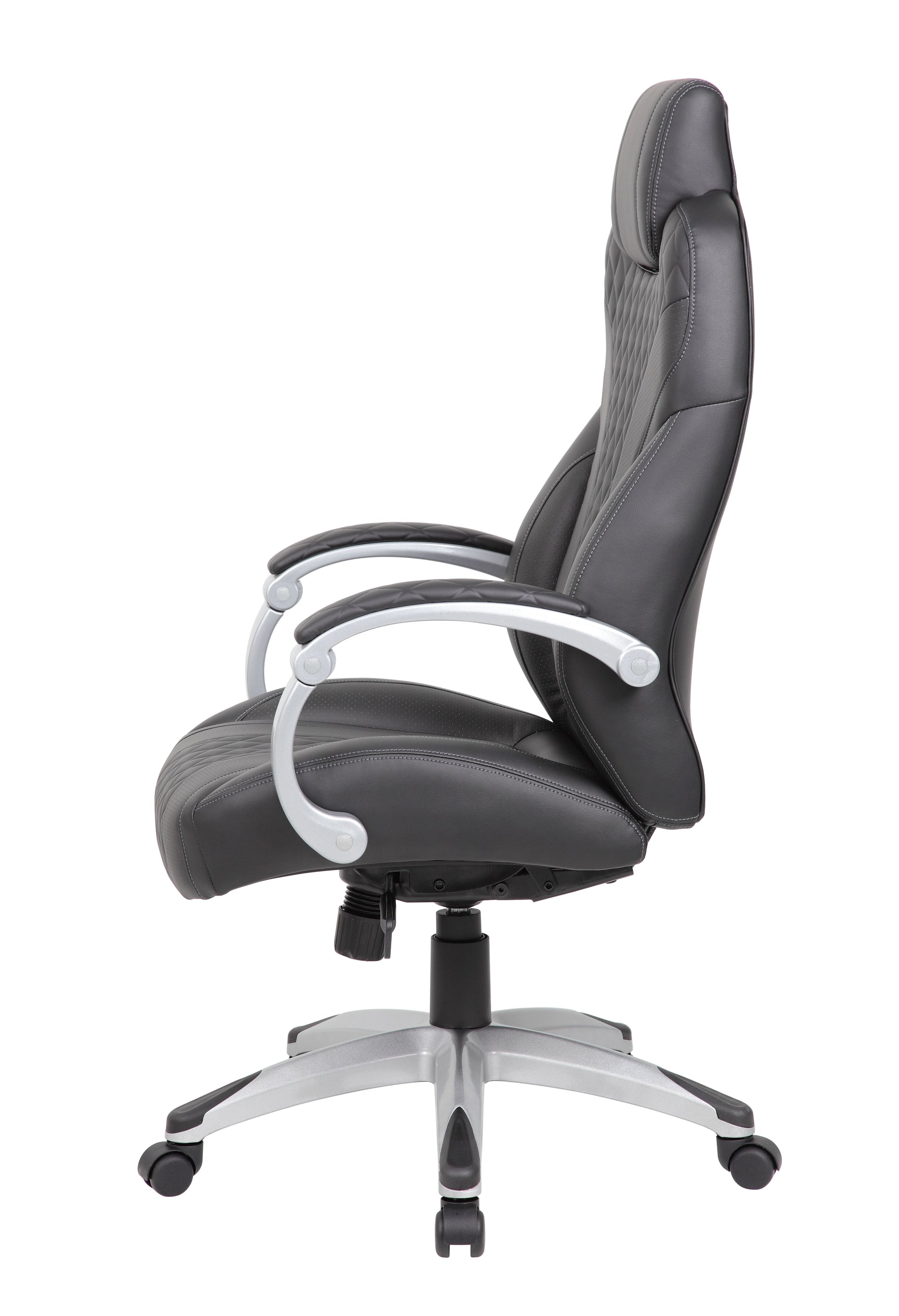 Boss Executive Hinged Arm Chair - Black image 6