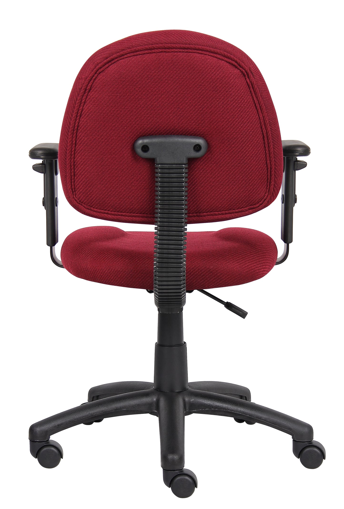 Boss Burgundy  Deluxe Posture Chair W/ Adjustable Arms image 4