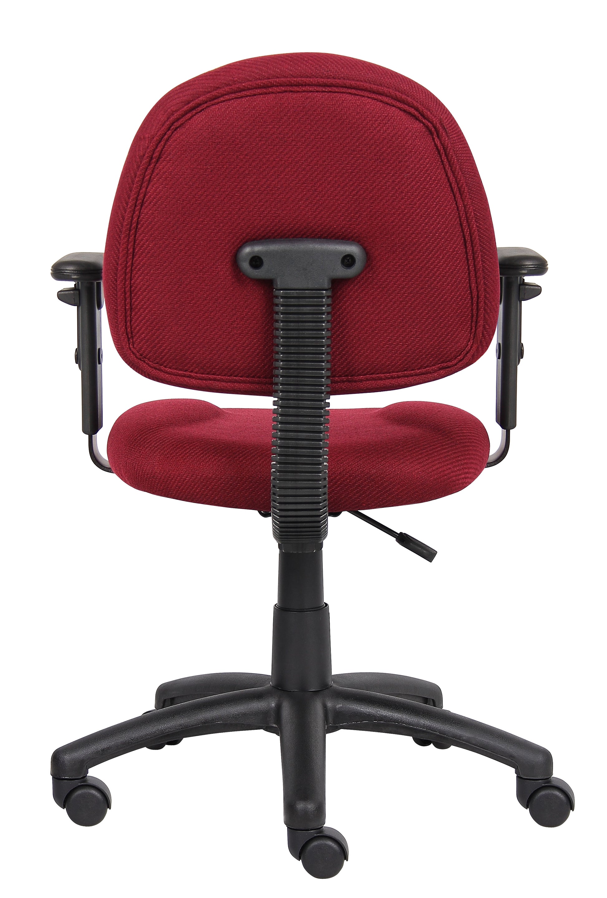 Boss Burgundy  Deluxe Posture Chair W/ Adjustable Arms image 4